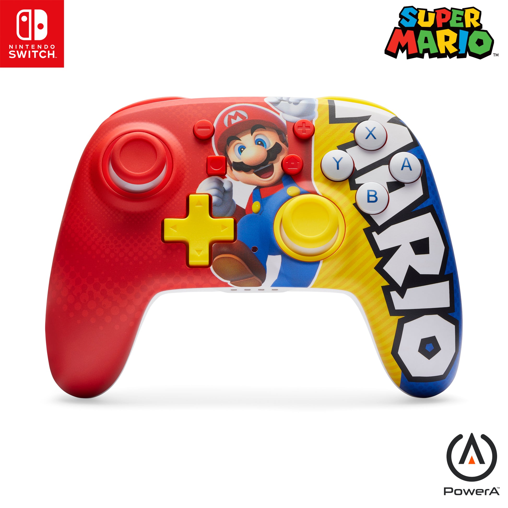 PowerA NSGP0295-01 – Gamepad – USB + Bluetooth, Bewegungssteuerungen – für Nintendo Switch & Switch Lite