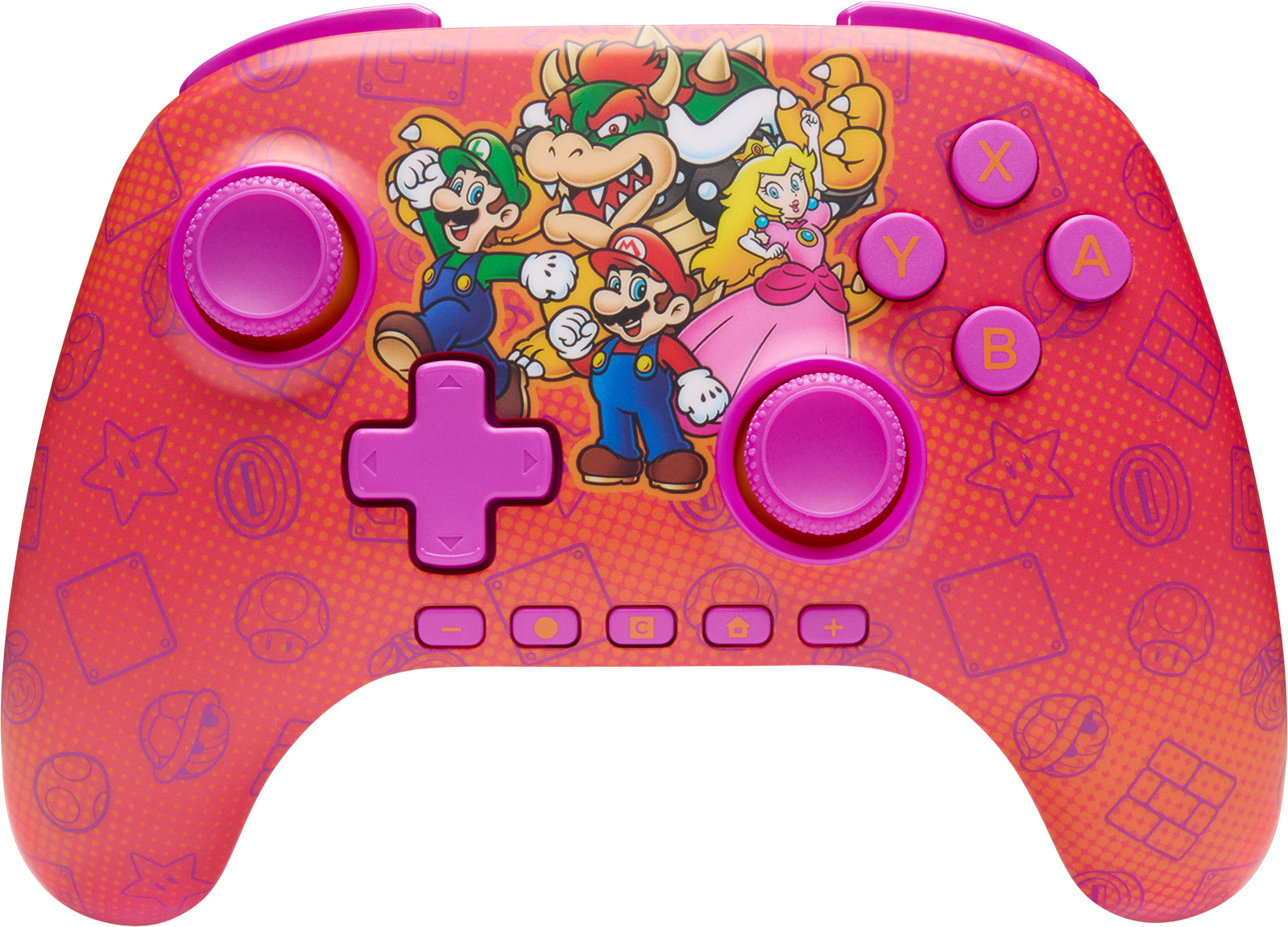 PowerA Advantage Wireless – Gamepad – Kabellos, bis zu 30 Std. Akku, Halleffekt-Daumensticks – für Nintendo Switch