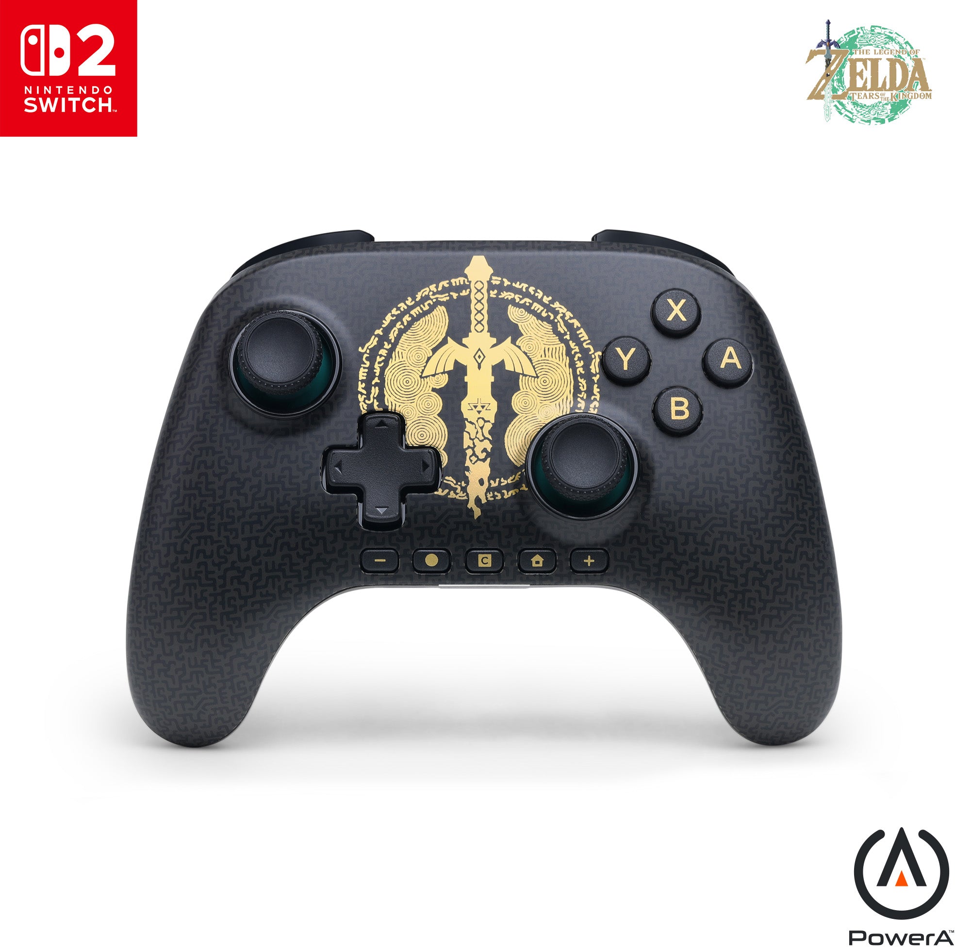 PowerA Advantage Wireless – Gamepad – Kabellos, Hall-Effekt-Sticks, 30 h Akku – für Nintendo Switch-Familie