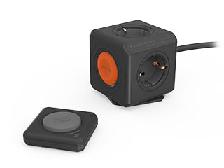 Allocacoc PowerCube Extended 66.1642 Remote – Steckdosenleiste, Schwarz