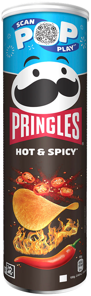 Pringles Chips – Hot & Spicy – 185 g