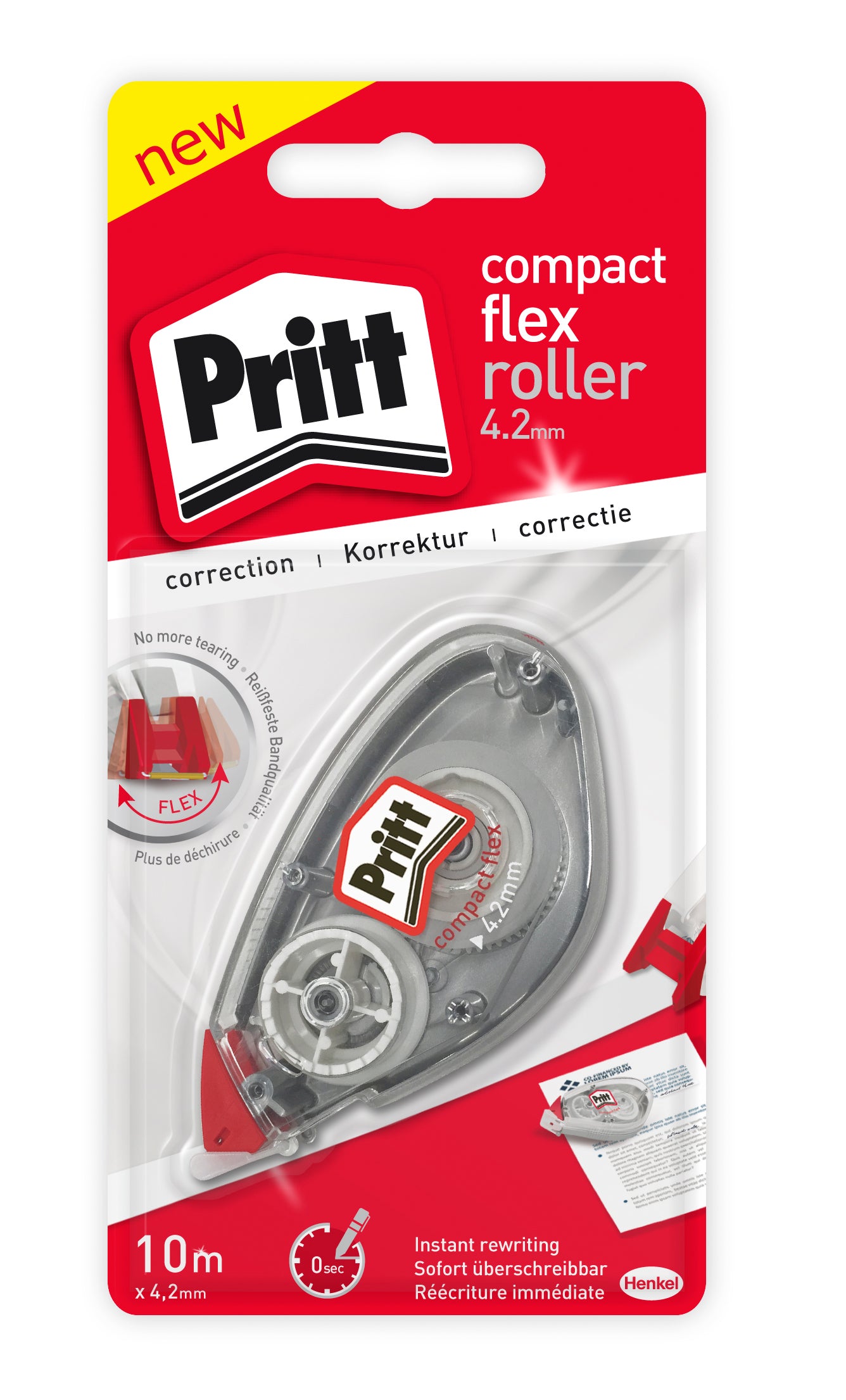 Pritt Compact Flex Korrekturroller 4,2 mm × 10 m