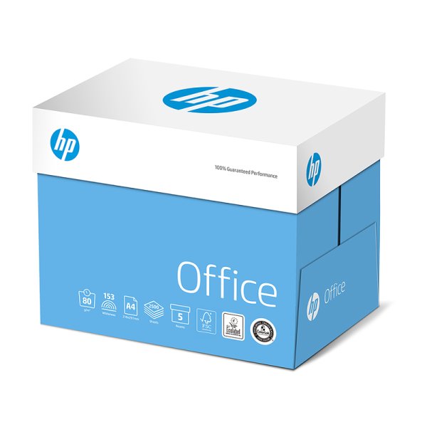 HP Office Kopierpapier Weiss – A3, 80 g/m², 2'500 Blatt