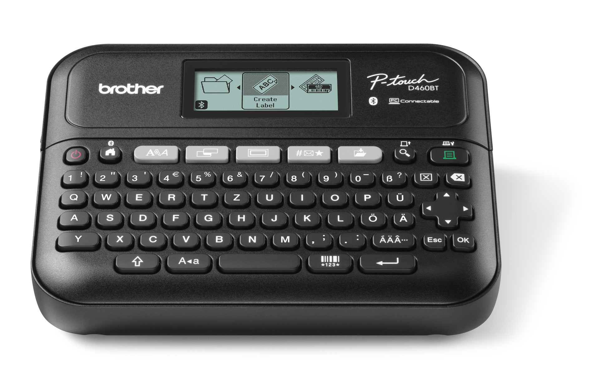 Ptouch Brother P-Touch PT-D460 – Etikettiergerät, schwarz