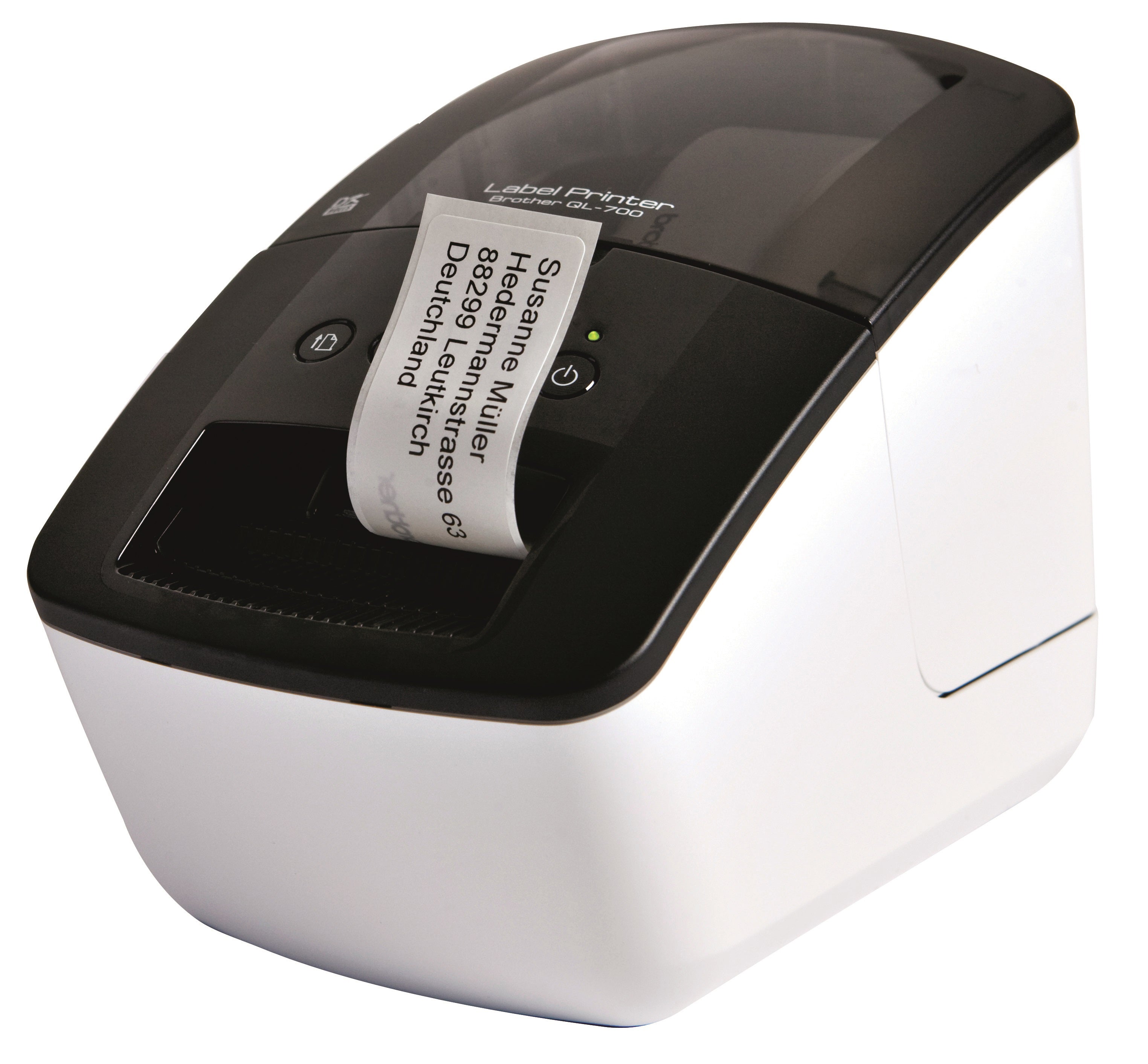 Ptouch Brother QL-700 – Etikettendrucker (Thermodirekt), 62 mm, Autoabschneider