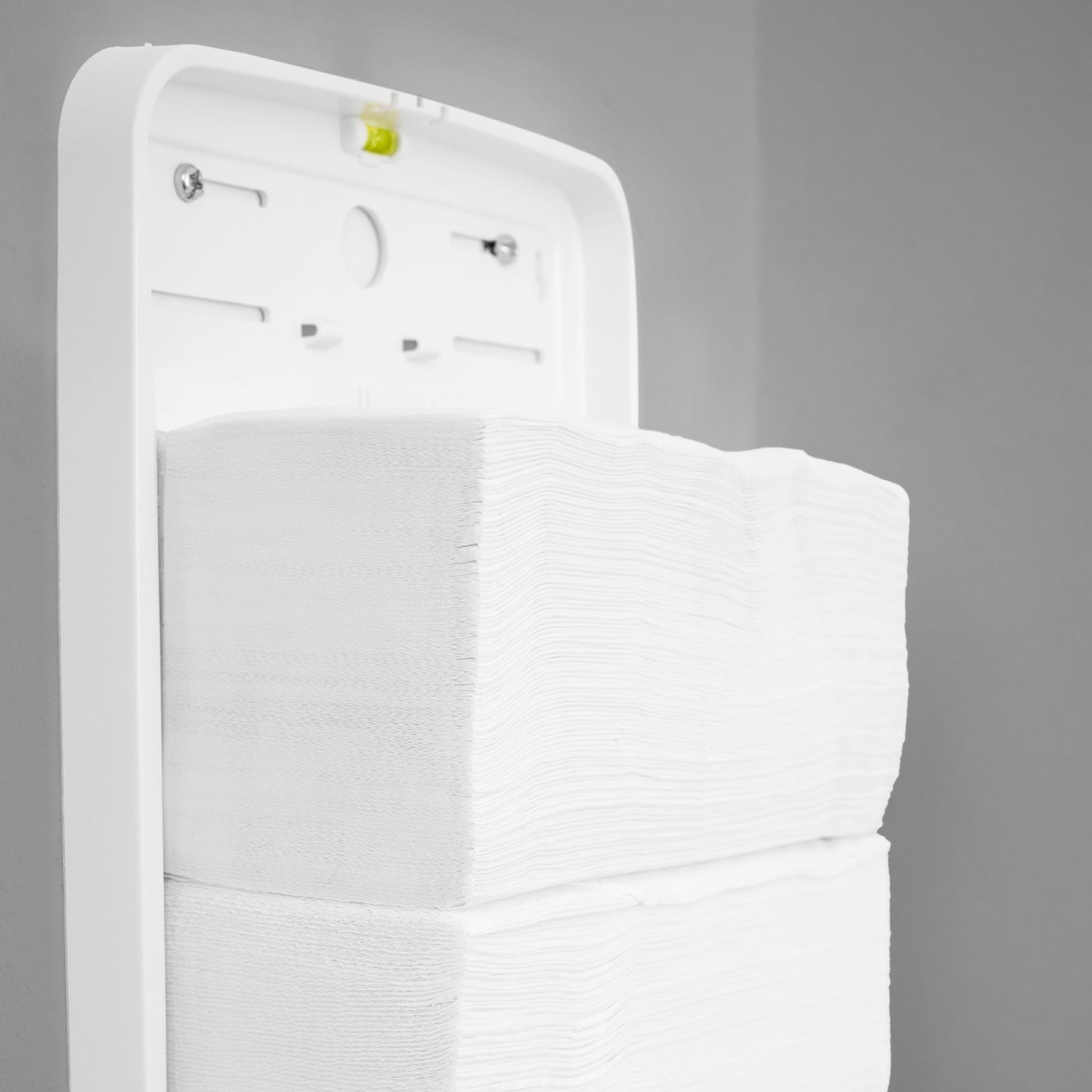 Clear+ Falthandtücher V-Falz – 2-lagig, weiss, Zellstoff – 208 × 250 mm – EU Ecolabel