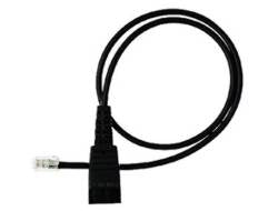 Jabra QD-Kabel zu RJ10 – gerader Stecker, 0,5 m