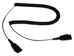 Jabra Verlängerungskabel – QD‑QD, spiralförmig 0,5–2 m