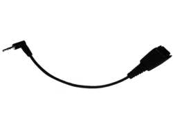 Jabra 8800-00-46 – Adapterkabel – für Panasonic GB500/PLX CA40 – QD auf 2,5 mm (abgewinkelt) – 0,15 m – schwarz