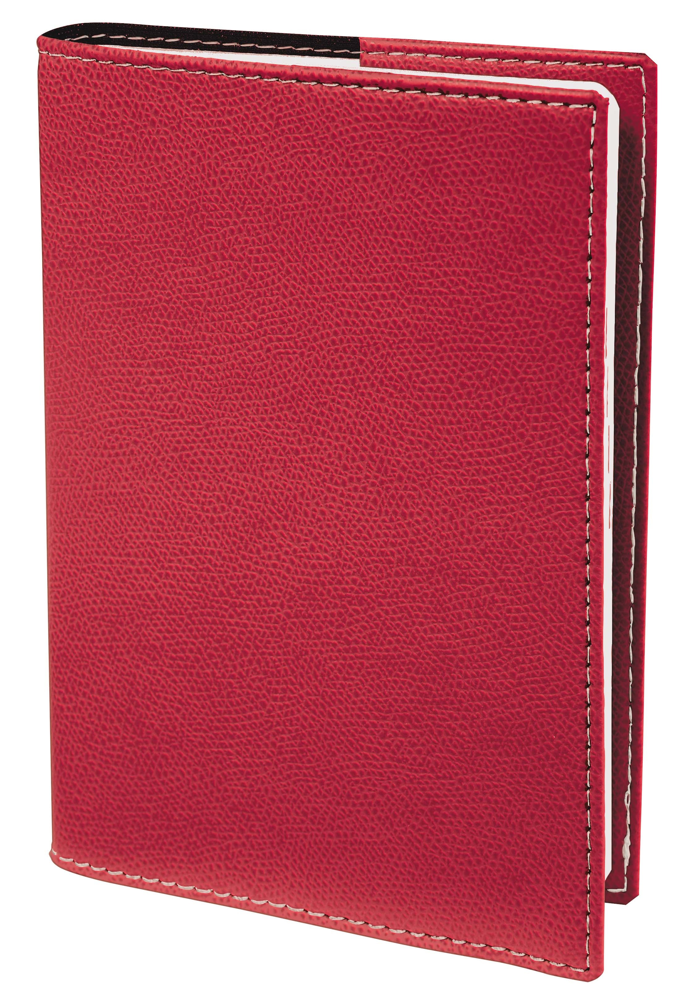 Quo-vadis Quo Vadis Club Tour – Wochenagenda 2027, 1 Woche/2 Seiten, 9,8 × 13,2 cm, Rot