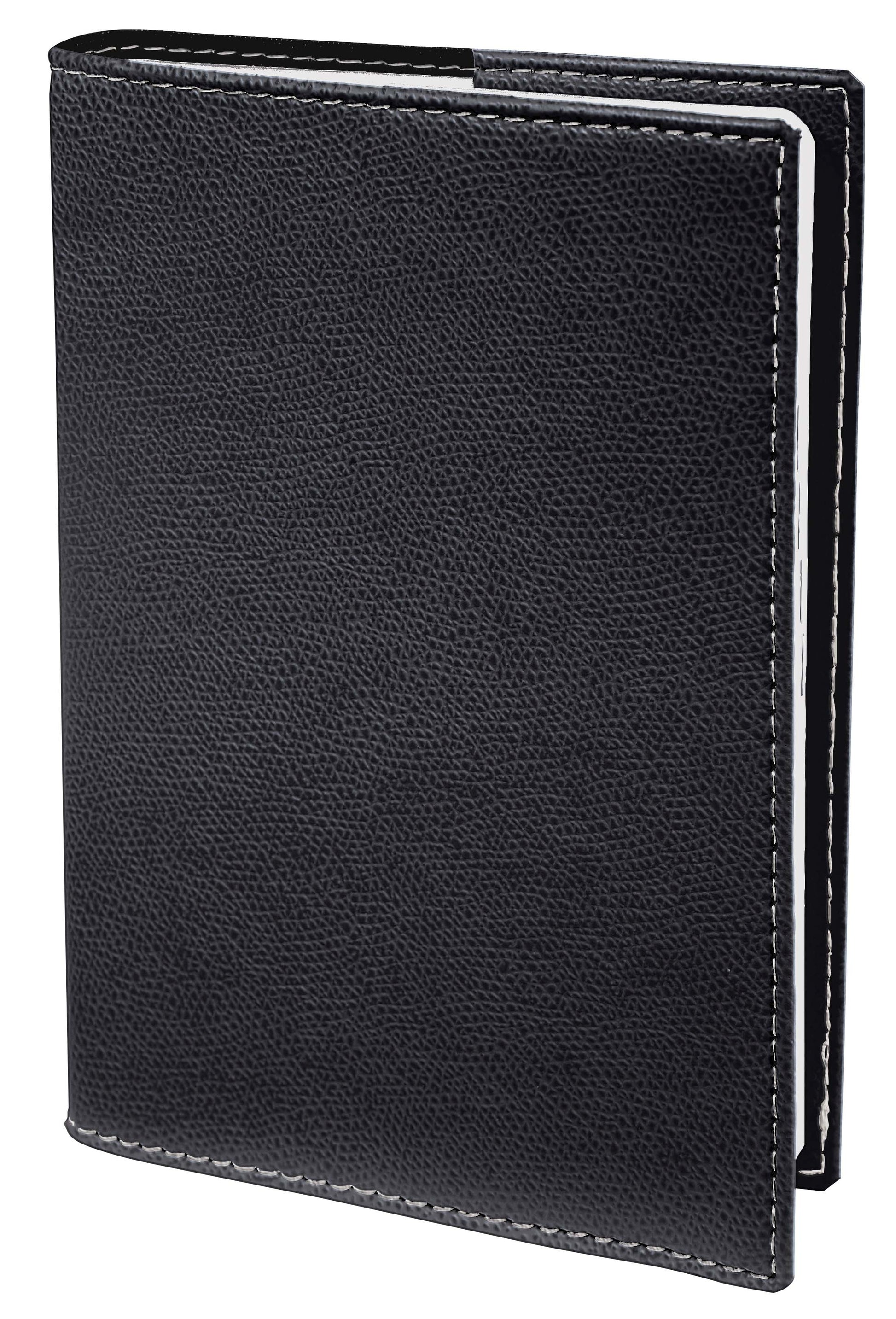 Quo-vadis Président – Wochenagenda 2027, 1 Woche/2 Seiten, 22,0 × 28,0 cm, Französisch, Schwarz