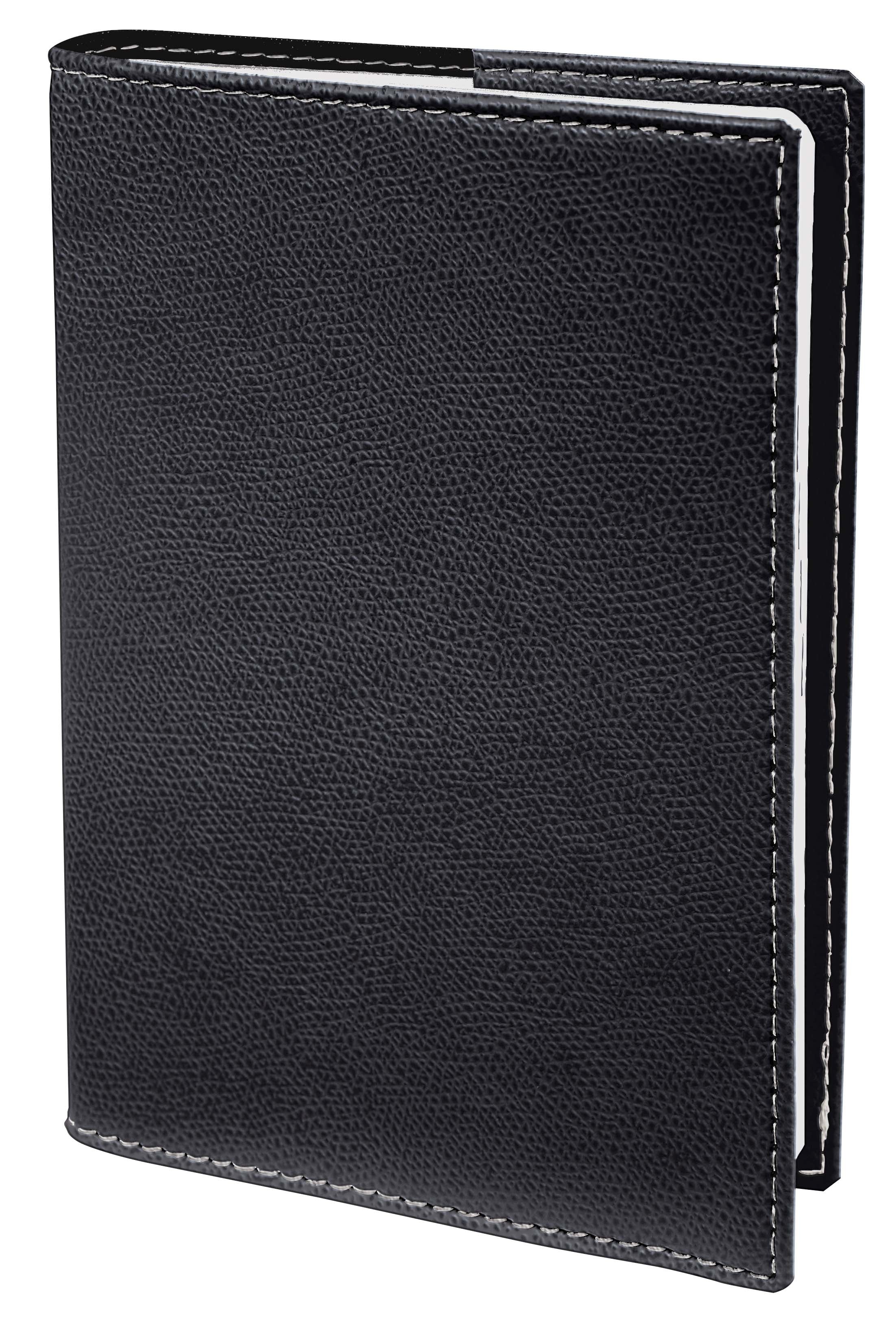 Quo-vadis Président – Wochenagenda 2027, 1 Woche/2 Seiten, 22,0 × 28,0 cm, Französisch, Schwarz