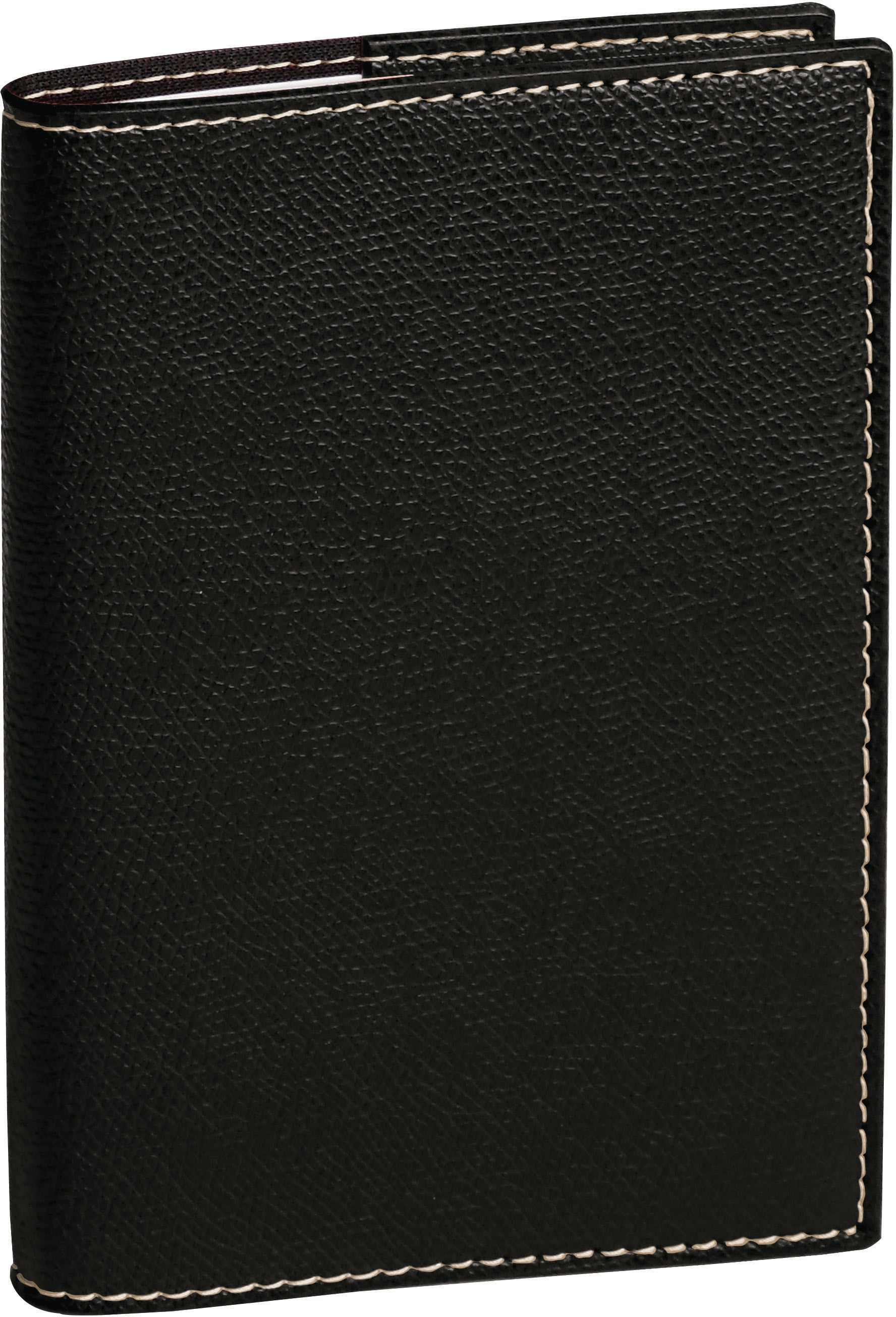 Quo-vadis Quo Vadis Texthebdo Club – Wochenagenda 2026/27, 1 Woche/2 Seiten, 16,9 × 24,7 cm, Schwarz