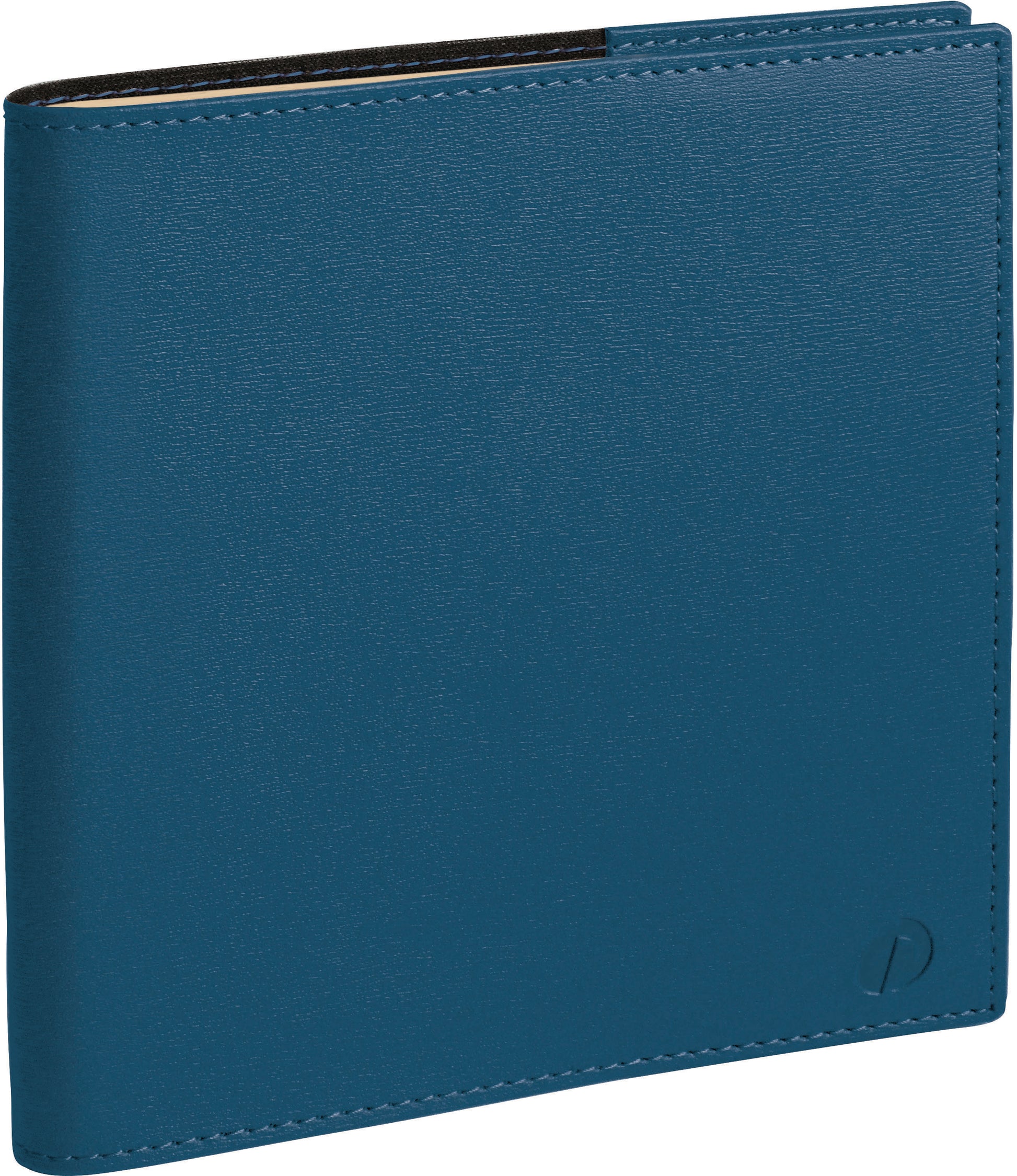 Quo-vadis Quo Vadis Soho Exec. Pres. – Wochenagenda 2027, 1 Woche/2 Seiten, 16,8 × 17,3 cm, Französisch, Stahlblau