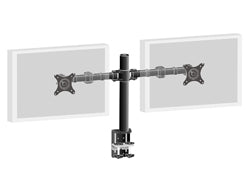 iiyama Monitorarm, Dual, Tischklemme, bis 30", VESA 100 × 100 mm, 10 kg