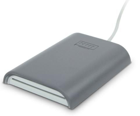 HID Identity Omnikey 5422 – Dual-Frequenz-Leser, 13,56 MHz, USB, IP54, Grau, für Windows, macOS, Linux u. a.