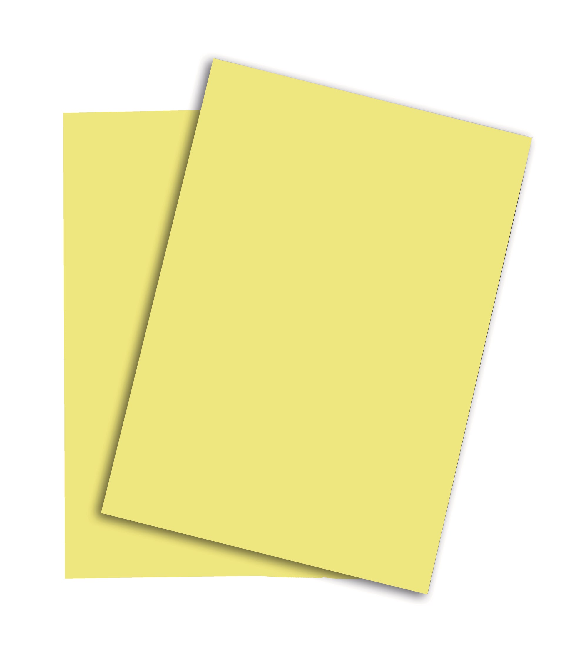 Rainbow Farbiges Kopierpapier Mittelgelb – A4, 120 g/m², 250 Blatt