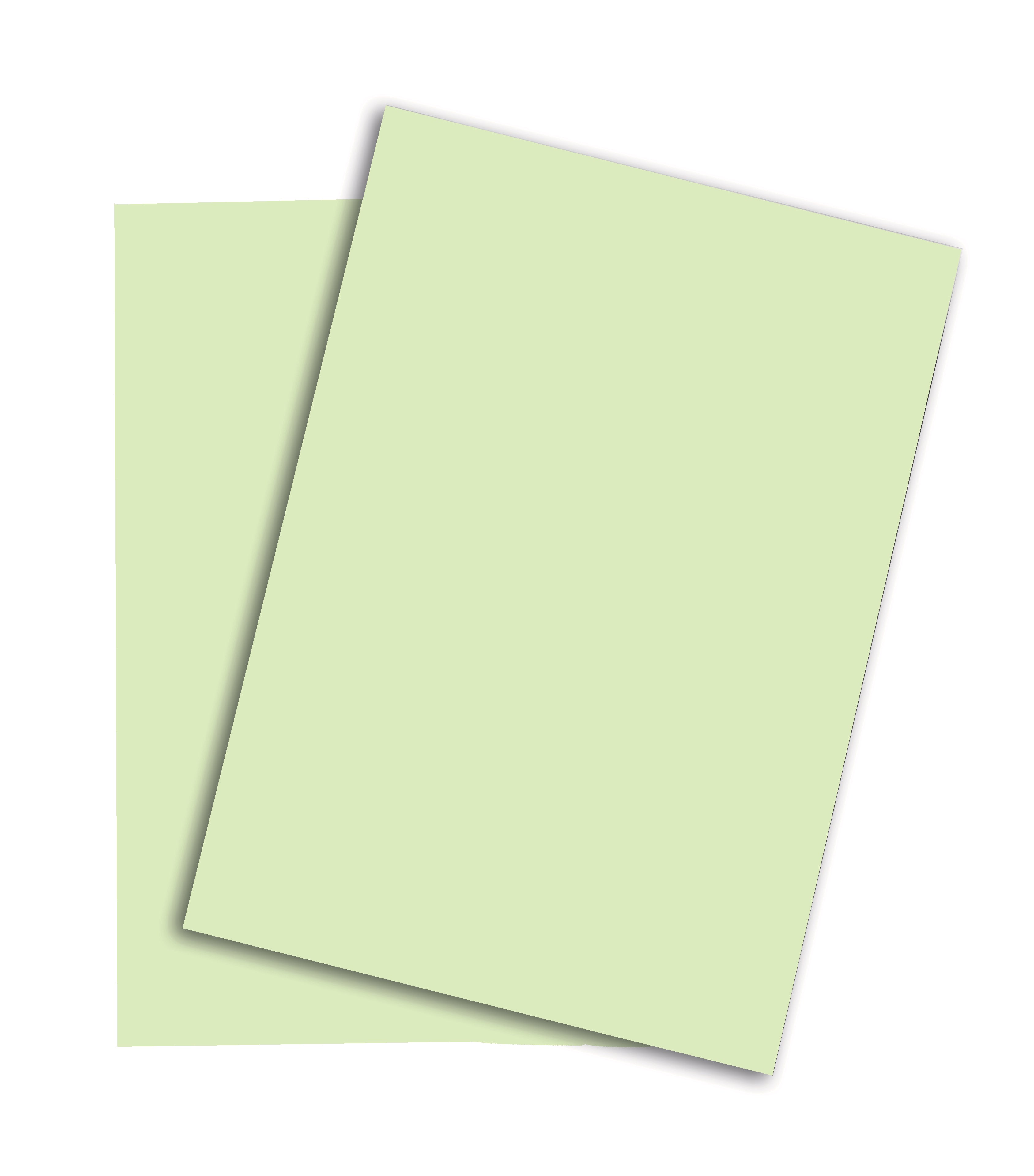 Rainbow Farbiges Kopierpapier Hellgrün – A4, 120 g/m², 250 Blatt