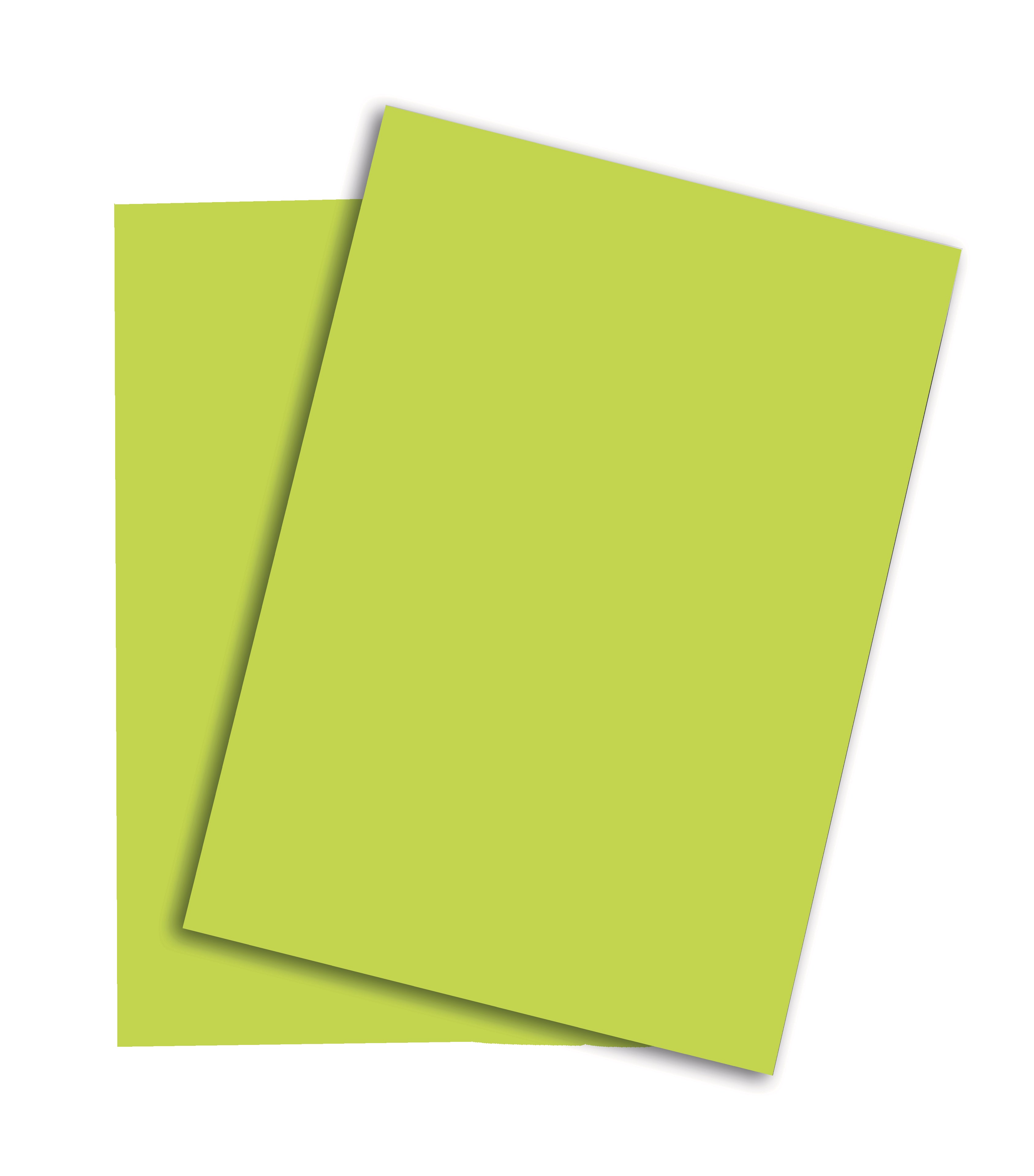 Rainbow Farbiges Kopierpapier Leuchtendgrün – A4, 120 g/m², 250 Blatt