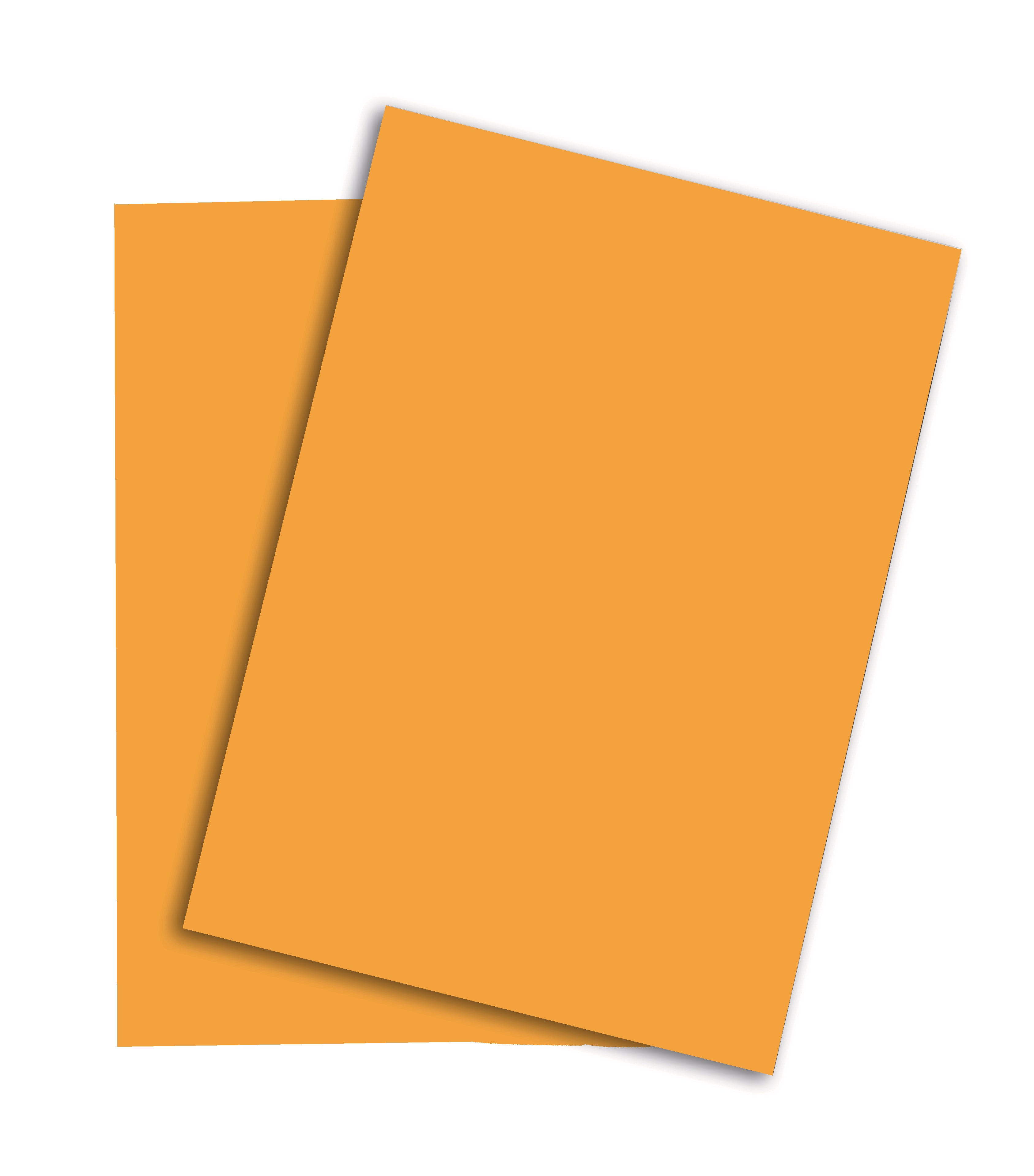 Rainbow Farbiges Kopierpapier Mittelorange – A4, 160 g/m², 250 Blatt