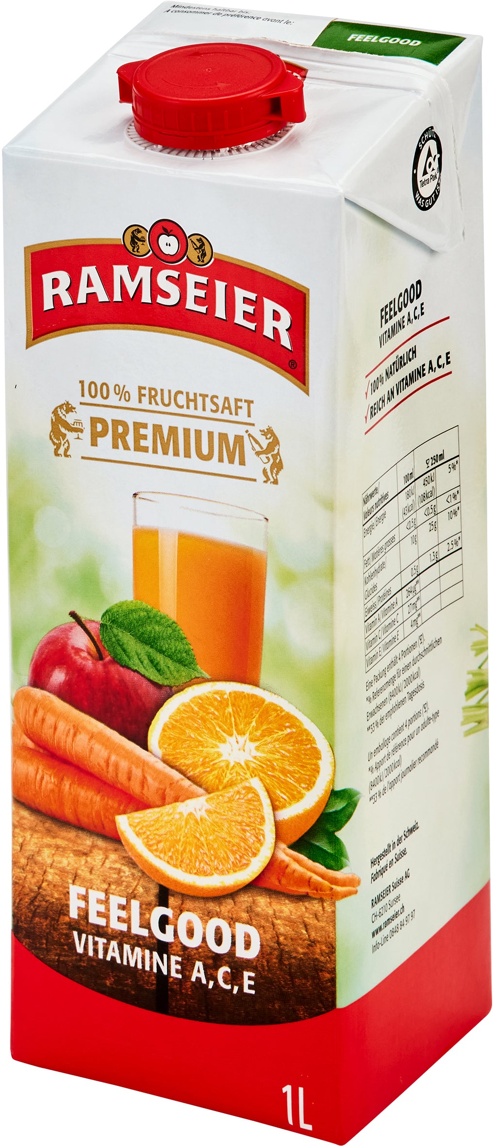 Ramseier Fruchtsaft Feelgood, 100%