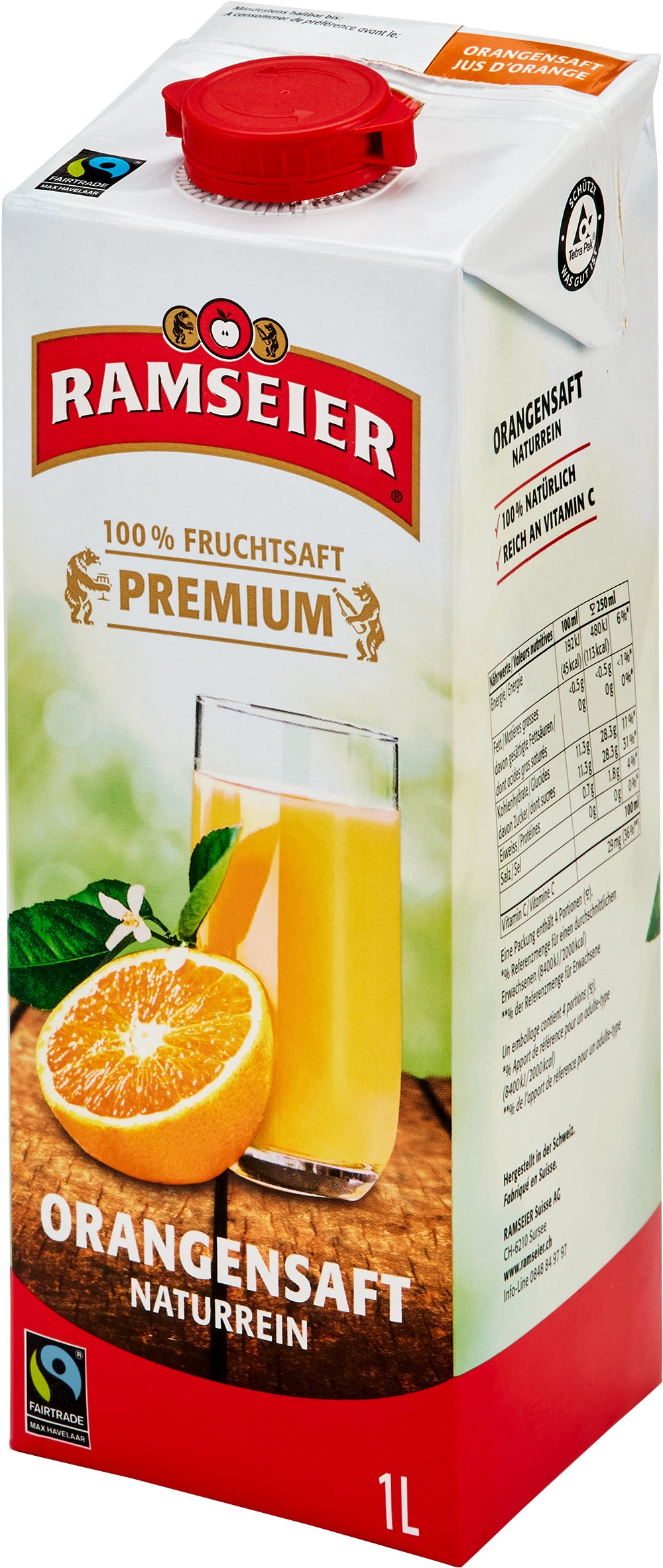 Ramseier Orangensaft 100%
