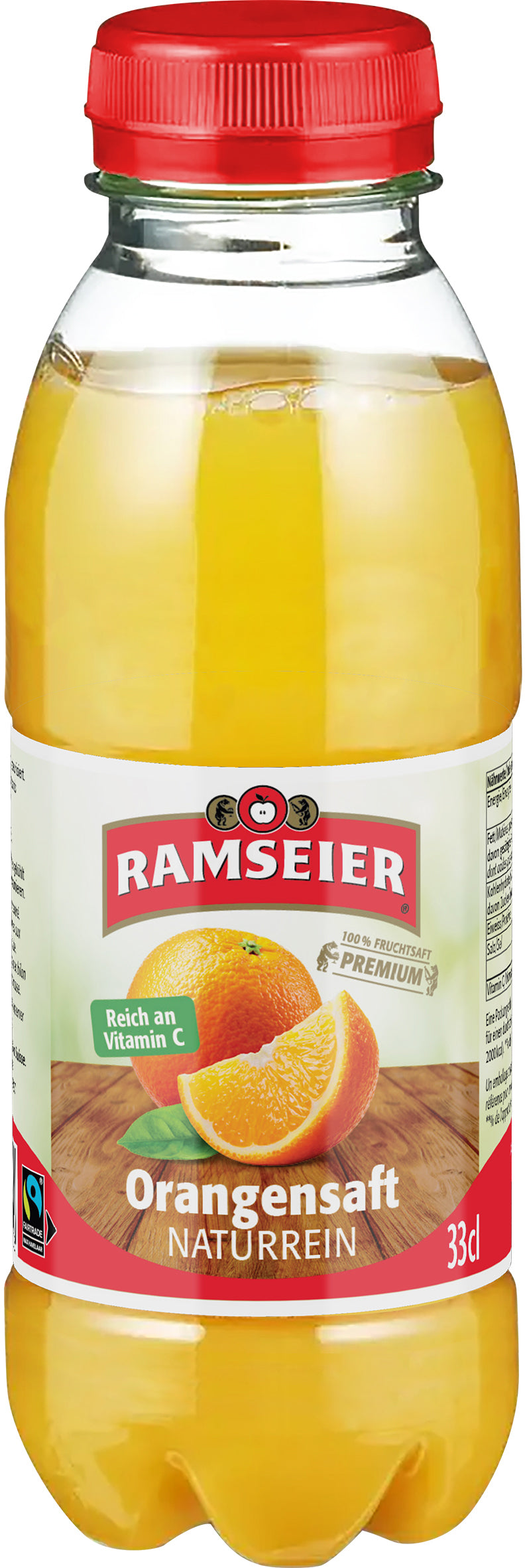Ramseier Orangensaft 100% Premium – 3,3 dl