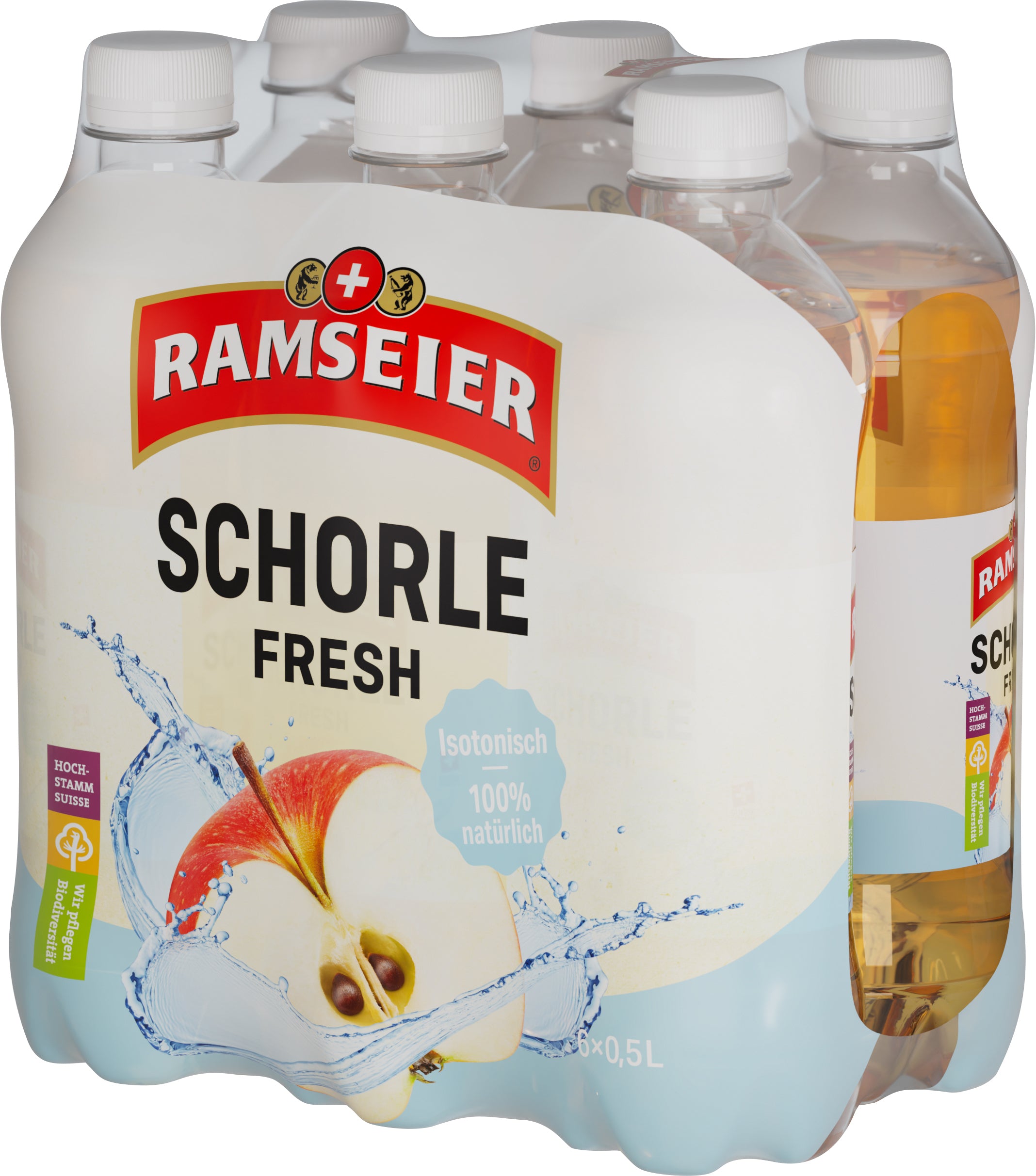 Ramseier Schorle Zisch, Apfel – 6 x 5 dl