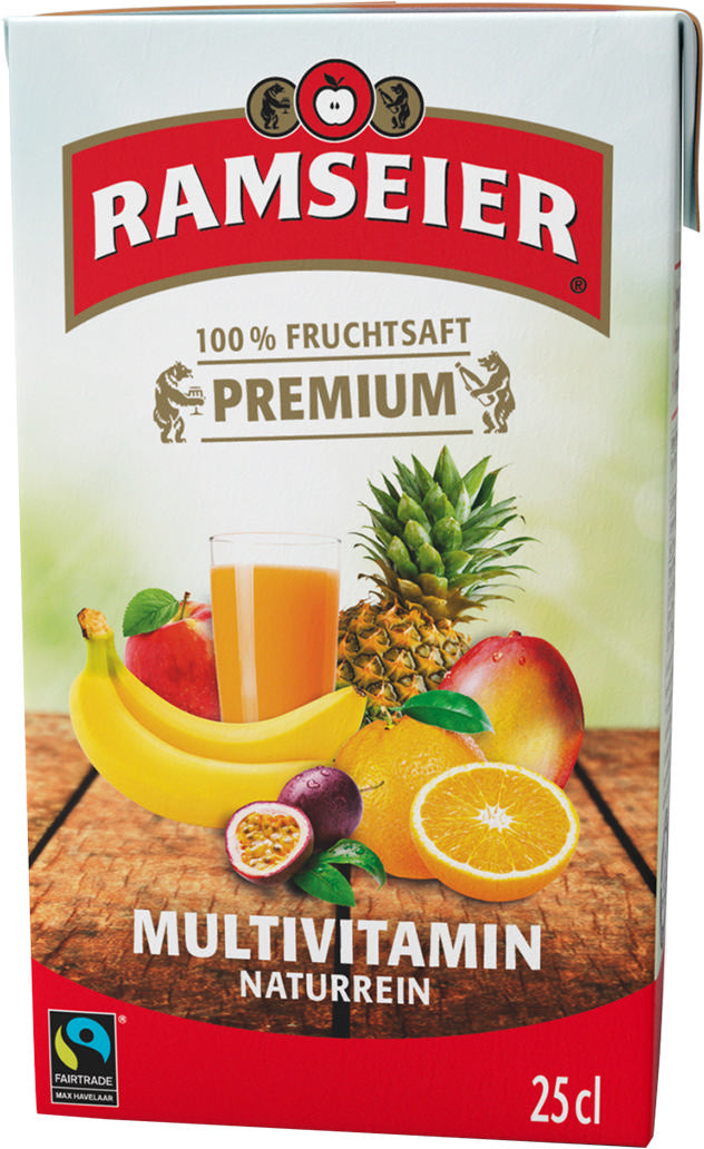 Ramseier Fruchtsaftgetränk Premium, Multivitamin – 2,5 dl
