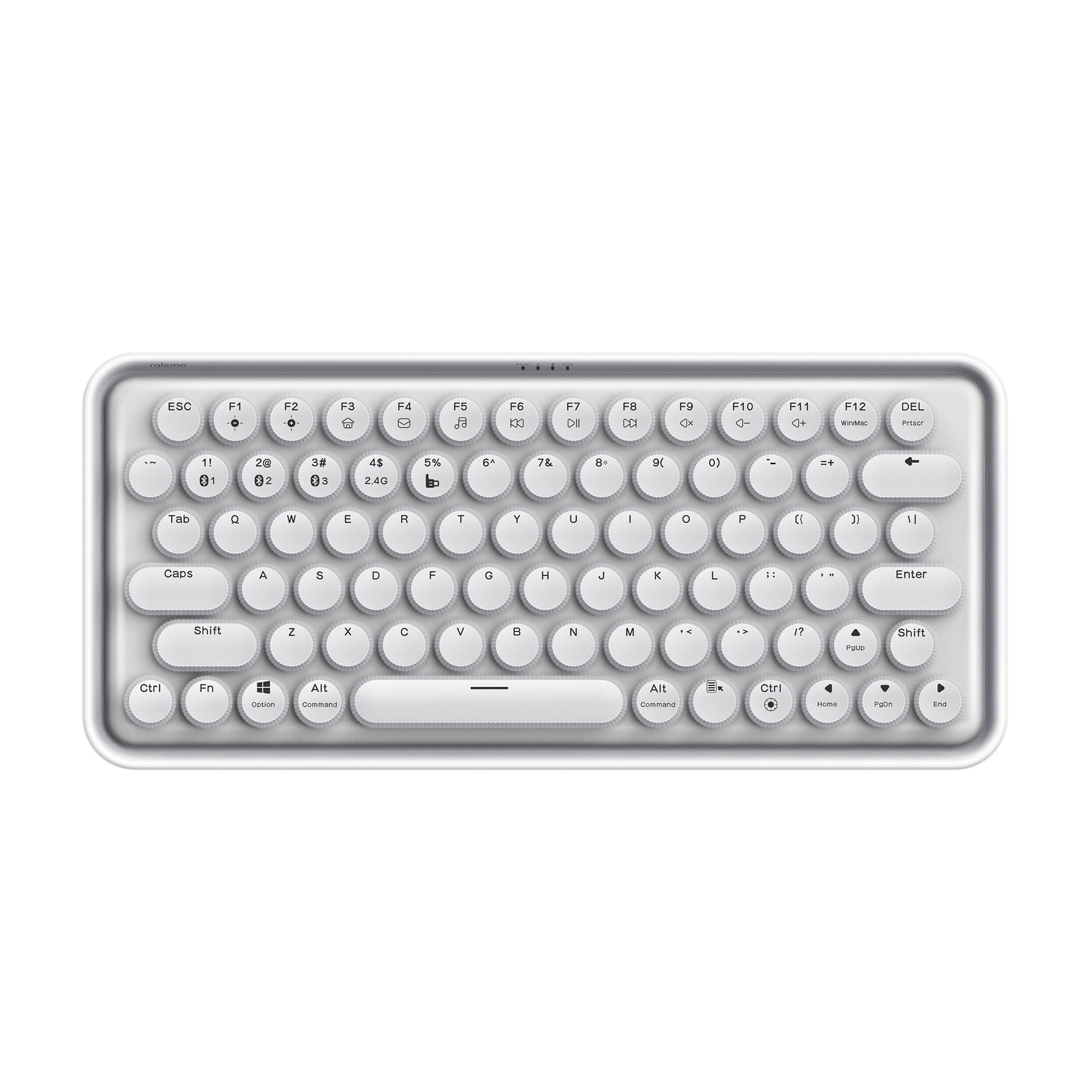 Rapoo X1800 – Tastatur-Maus-Set – Mechanisch – 2,4 GHz USB-A – QWERTZ (DE) – Schwarz