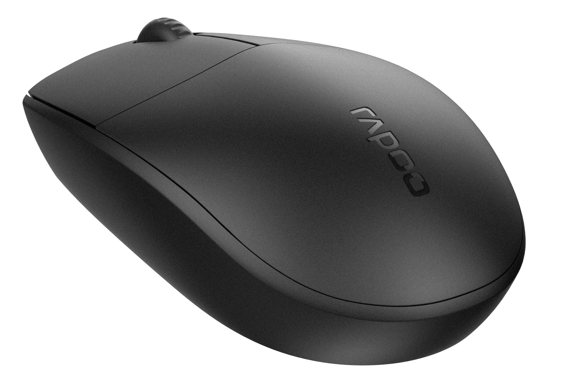 Rapoo N100 – Maus – Kabelgebunden (USB‑A), beidhändig, Schwarz
