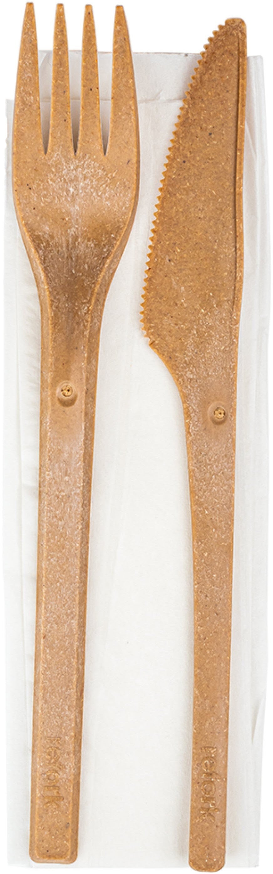 Refork Besteck-Set 2-tlg., braun – 25 Stk.