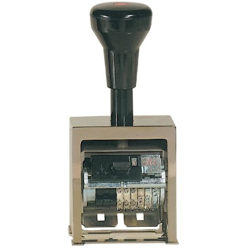 Reiner B 6 – Selbstfärbender automatischer Numeroteur, 6-stellig, Schrifthöhe 4,5 mm