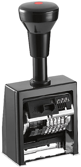 Reiner RH201025 – Selbstfärbender Nummernstempel, Schrifthöhe 4,5 mm