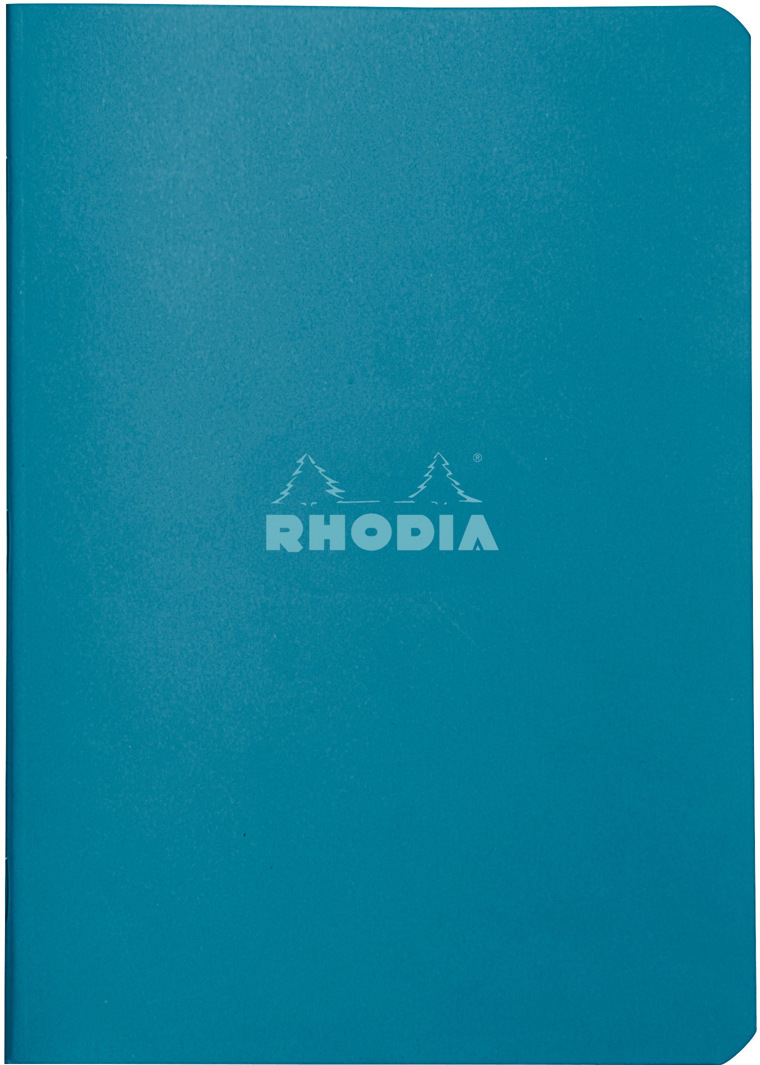 Rhodia Couleurs Notizheft – A5 – liniert – 80 Blatt – 80 g/m² – gebunden, wasserfester Einband, grün, FSC