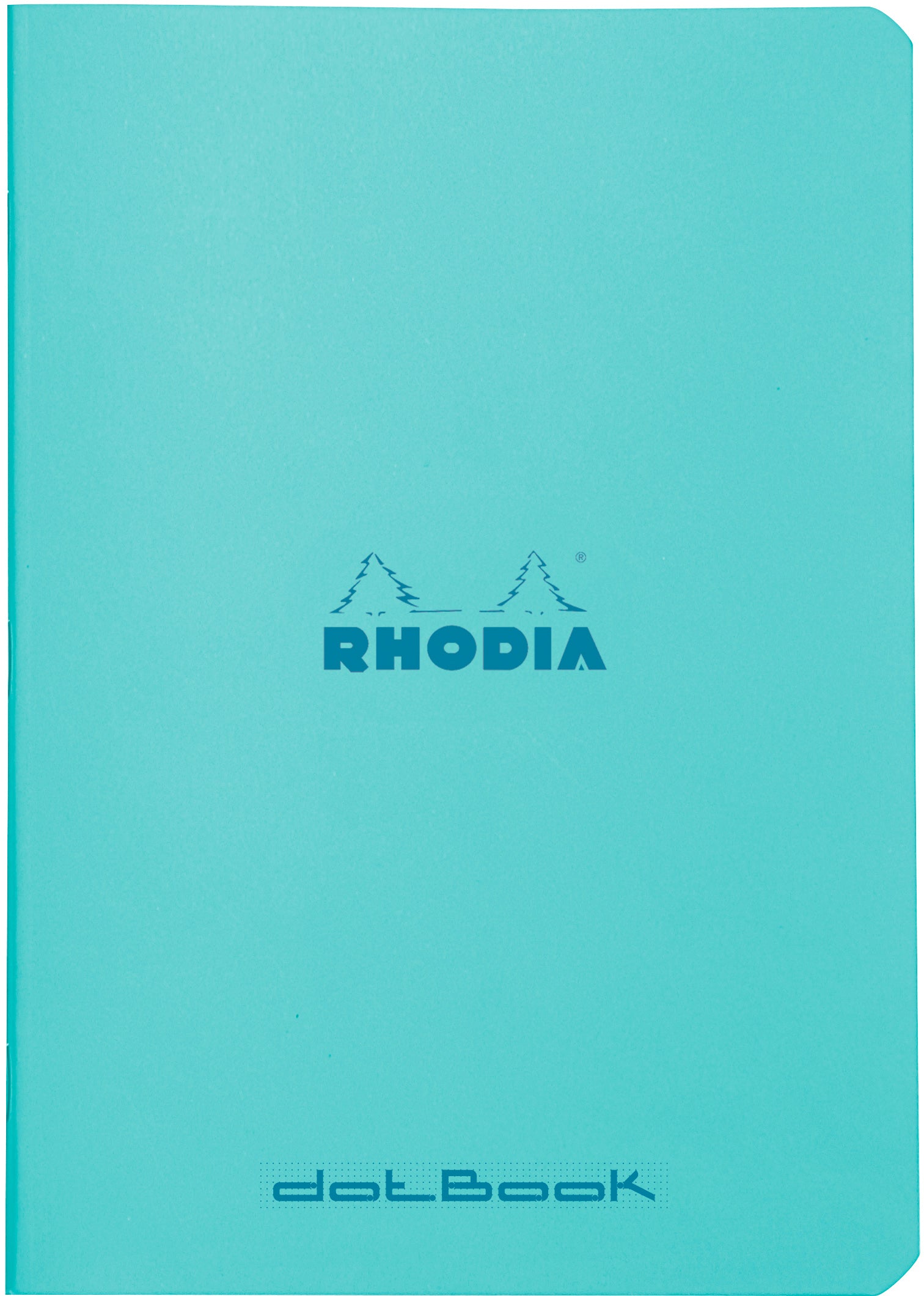 Rhodia Notizheft – A5 – punktiert – 80 Blatt – 80 g/m² – geheftet, blau, FSC