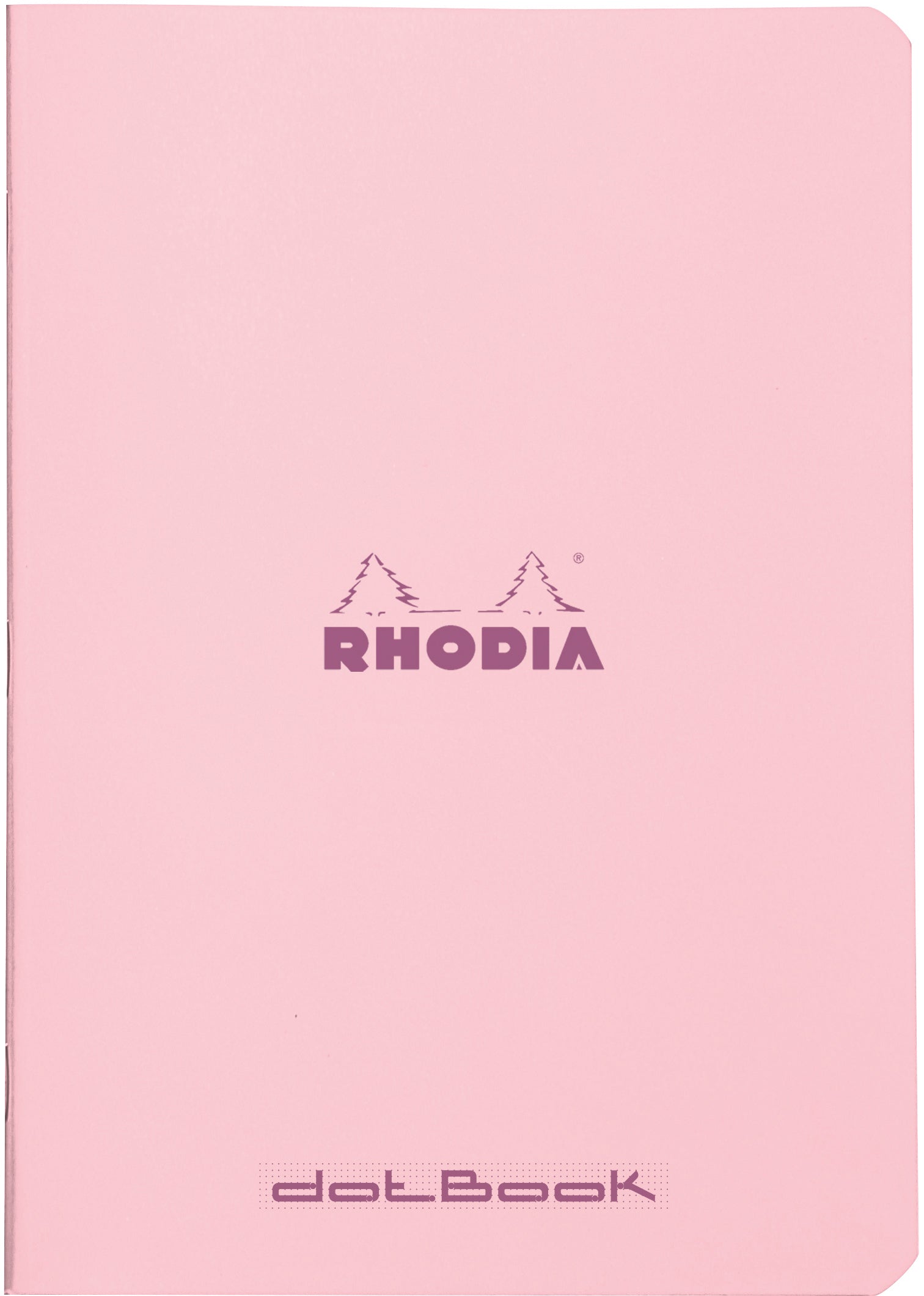 Rhodia Couleurs Notizheft – A5 – punktiert – 80 Blatt – 80 g/m² – gebunden, wasserfester Einband, rosa, FSC