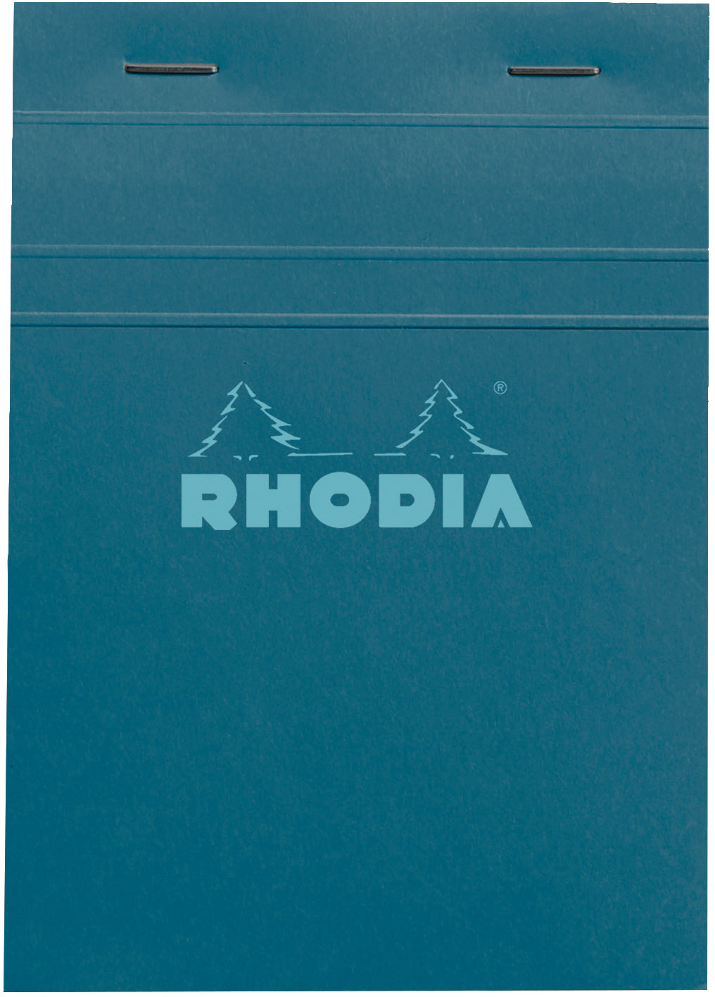 Rhodia Notizblock – A6 – kariert – 80 Blatt – 80 g/m², mikroperforiert, wasserfester Deckel, grün, FSC