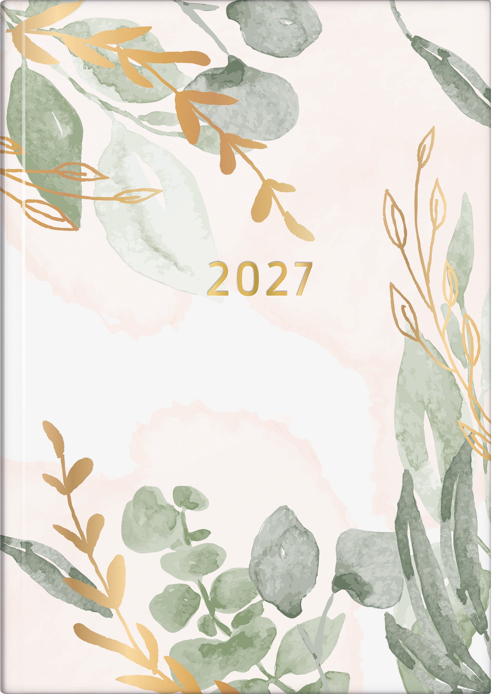 Ridoide Design Line – Wochenagenda 2027, 1 Woche/2 Seiten, A5, Bloom