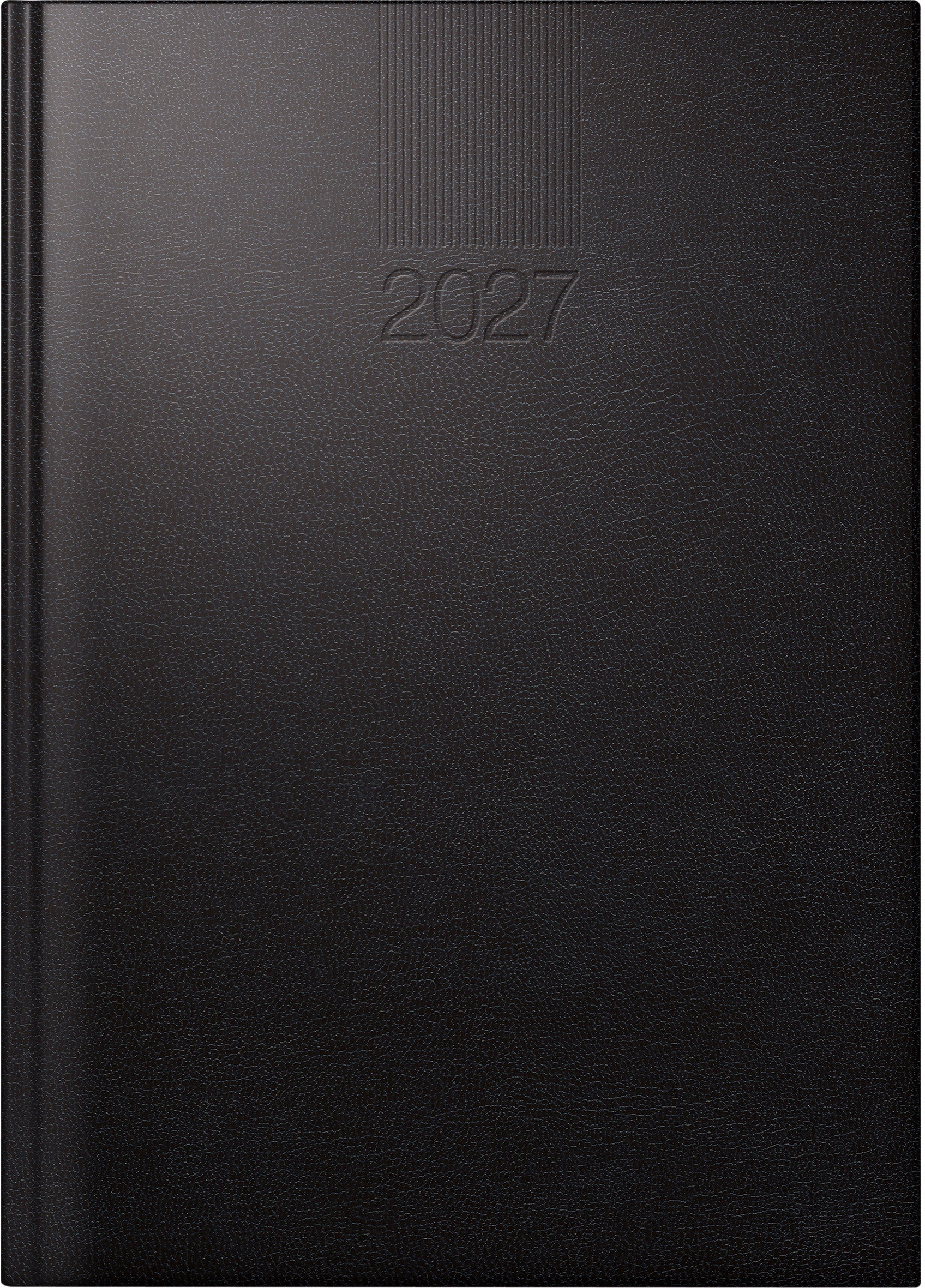 Ridoide Roma – Tagesagenda 2027, 1 Tag/1 Seite, 15,0 × 20,7 cm, schwarz