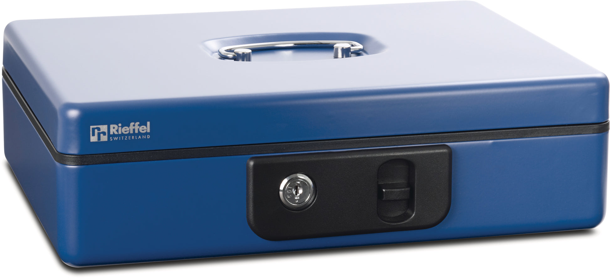 Rieffel DELUXE 4 A13185 – Geldkassette, 300 × 230 × 89 mm, blau