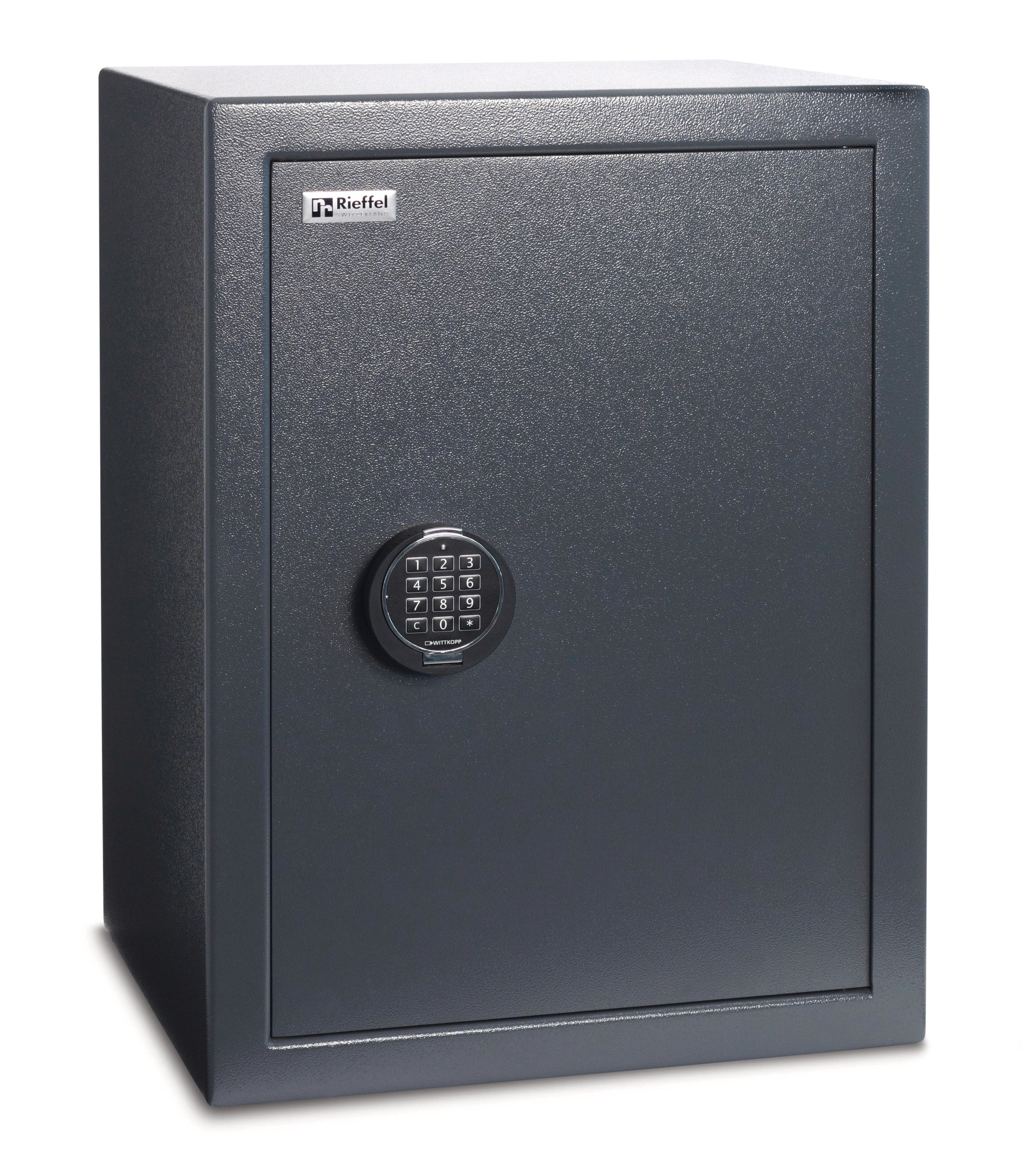 Rieffel Möbeltresor EcoSafe 650 E – Elektronikschloss – 61,0 l – Schwarz