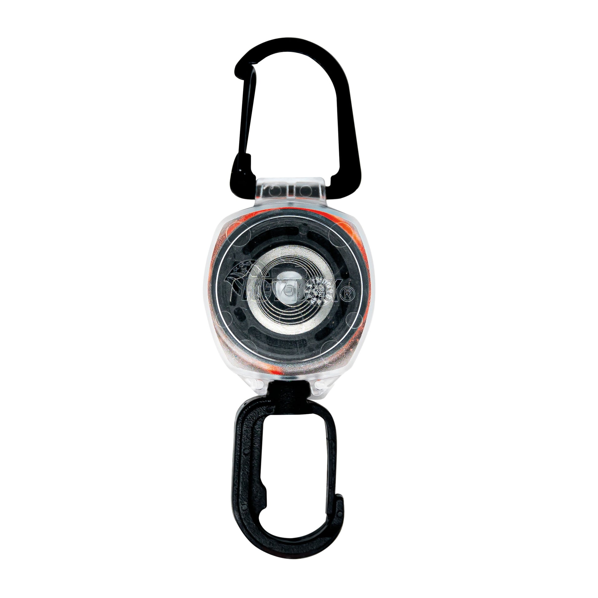 Rieffel Schlüsselanhänger Key Connect A15269 – Ausziehbar 60 cm, Karabiner, Nylon/Kunststoff, 12er-Pack
