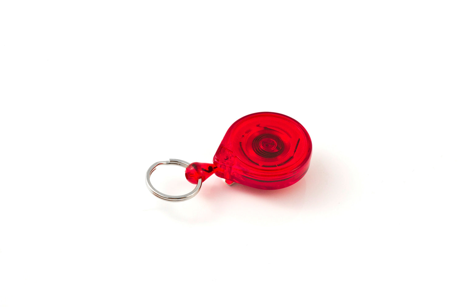 Rieffel Schlüsselanhänger KB Mini – Bandlänge 90 cm, mit Gürtelclip, Nylon, rot