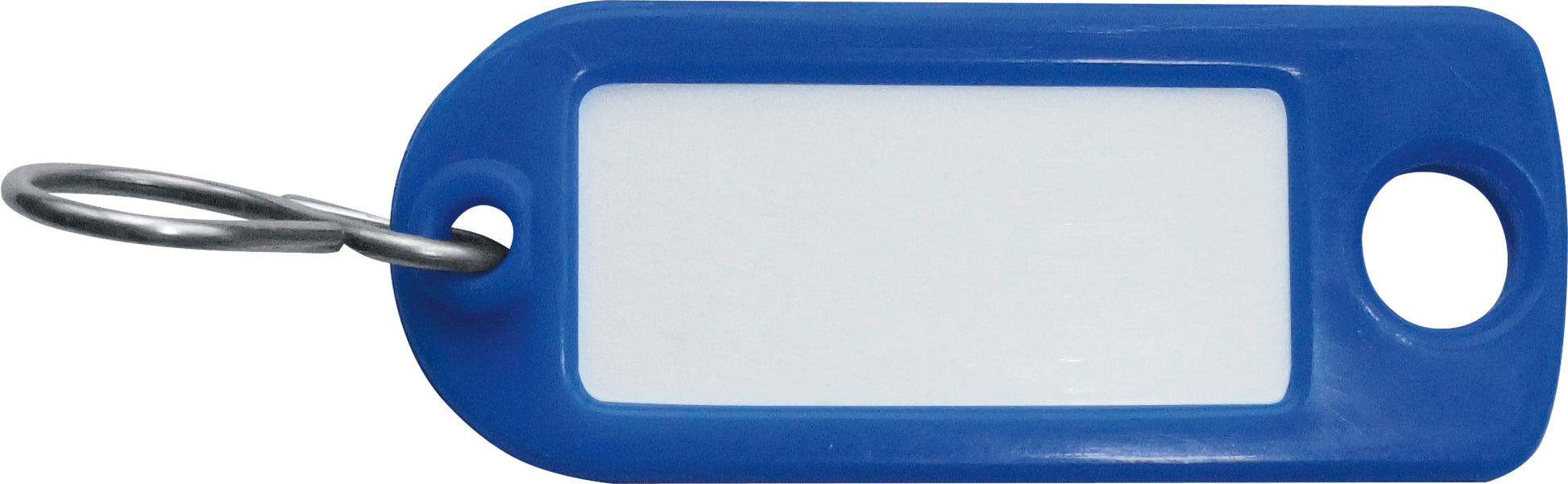 Rieffel switzerland Rieffel Schlüsselanhänger A20959 – beschriftbar, mit S-Haken, Kunststoff, blau, 188 × 118 × 56 mm