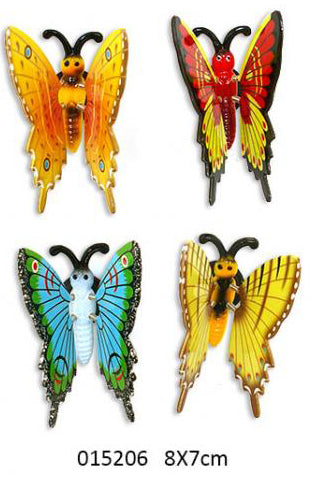 ROOST Magnet Schmetterling – 11 × 2,5 × 12 cm – mehrfarbig