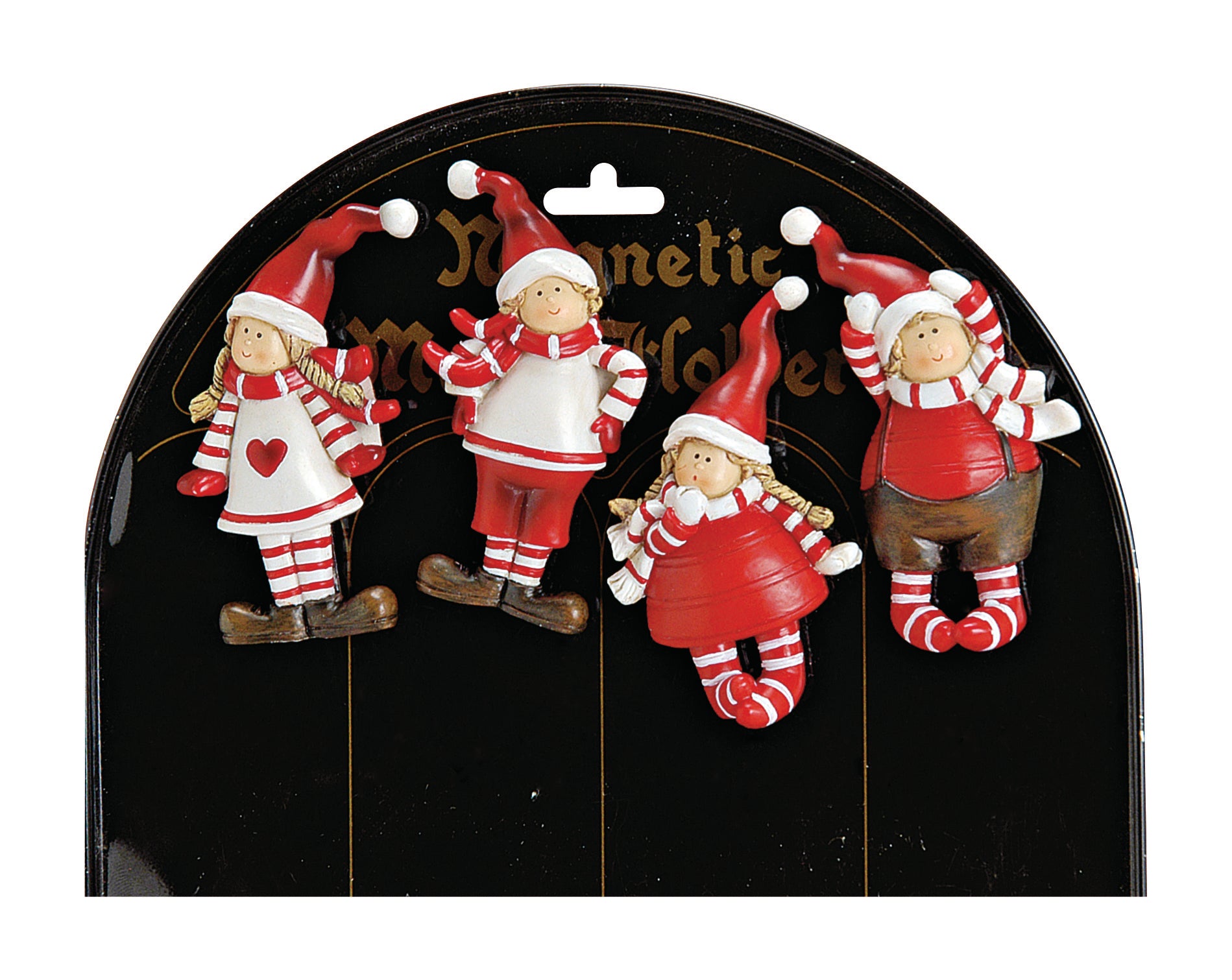 ROOST Magnet – Winterkind – 9 × 4 × 0,1 cm – Kunststoff, mehrfarbig