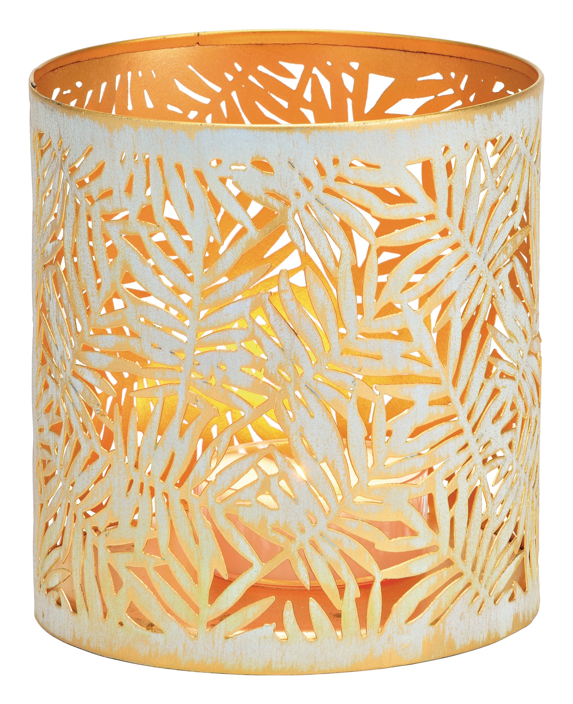 ROOST Windlicht – mehrfarbig – 12,5 × 13,5 × 12,5 cm