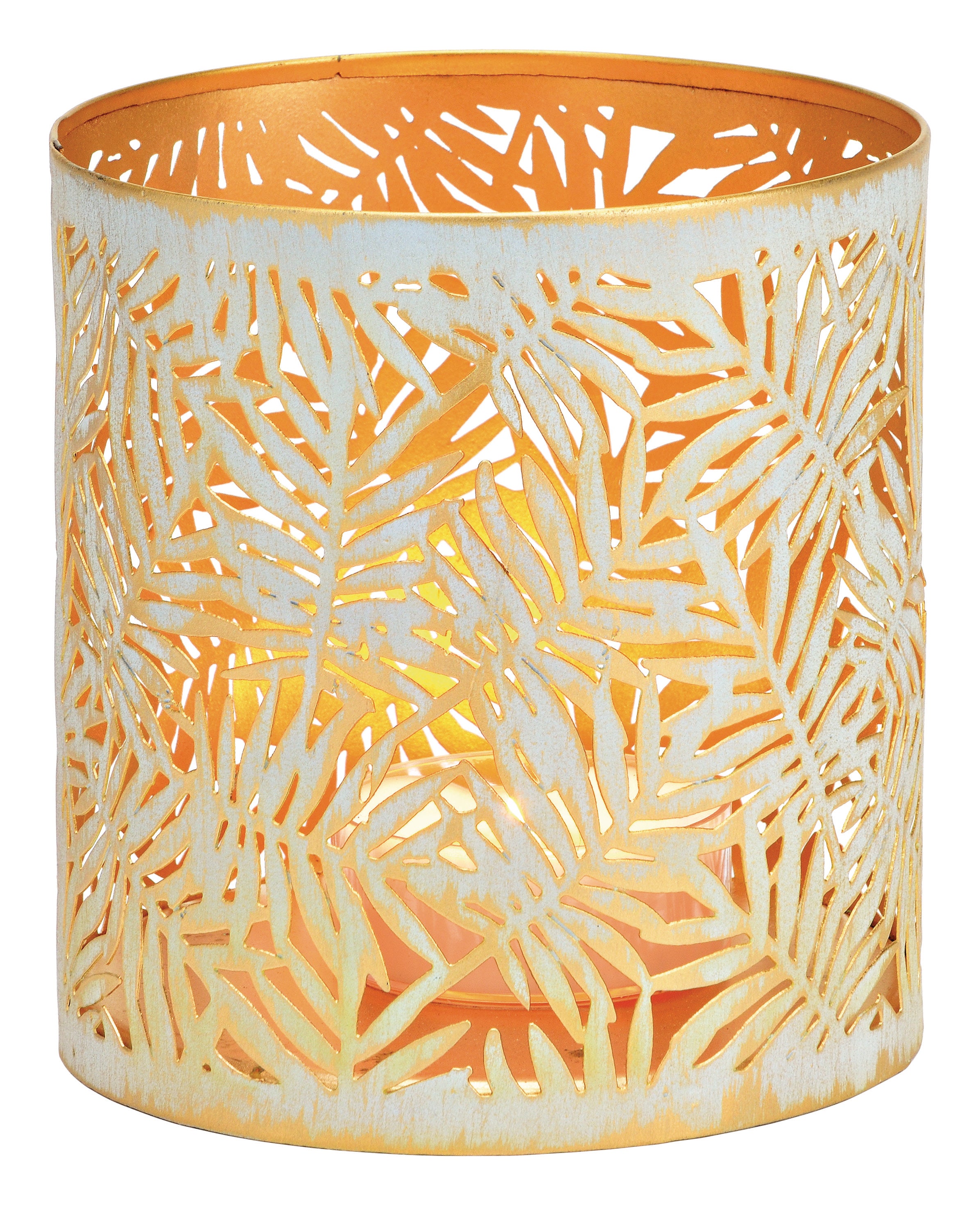 ROOST Windlicht – mehrfarbig – 12,5 × 13,5 × 12,5 cm
