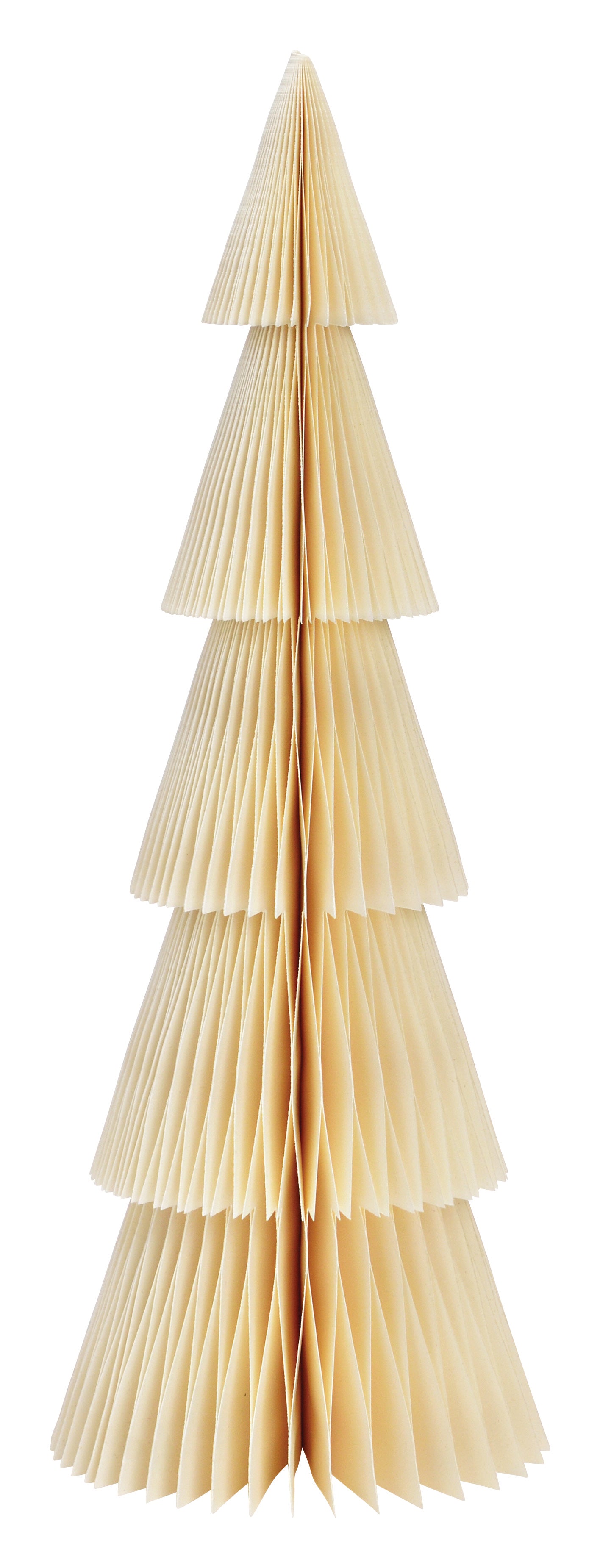 ROOST Aufsteller – Tannenbaum, 14 × 4 × 52 cm – weiss